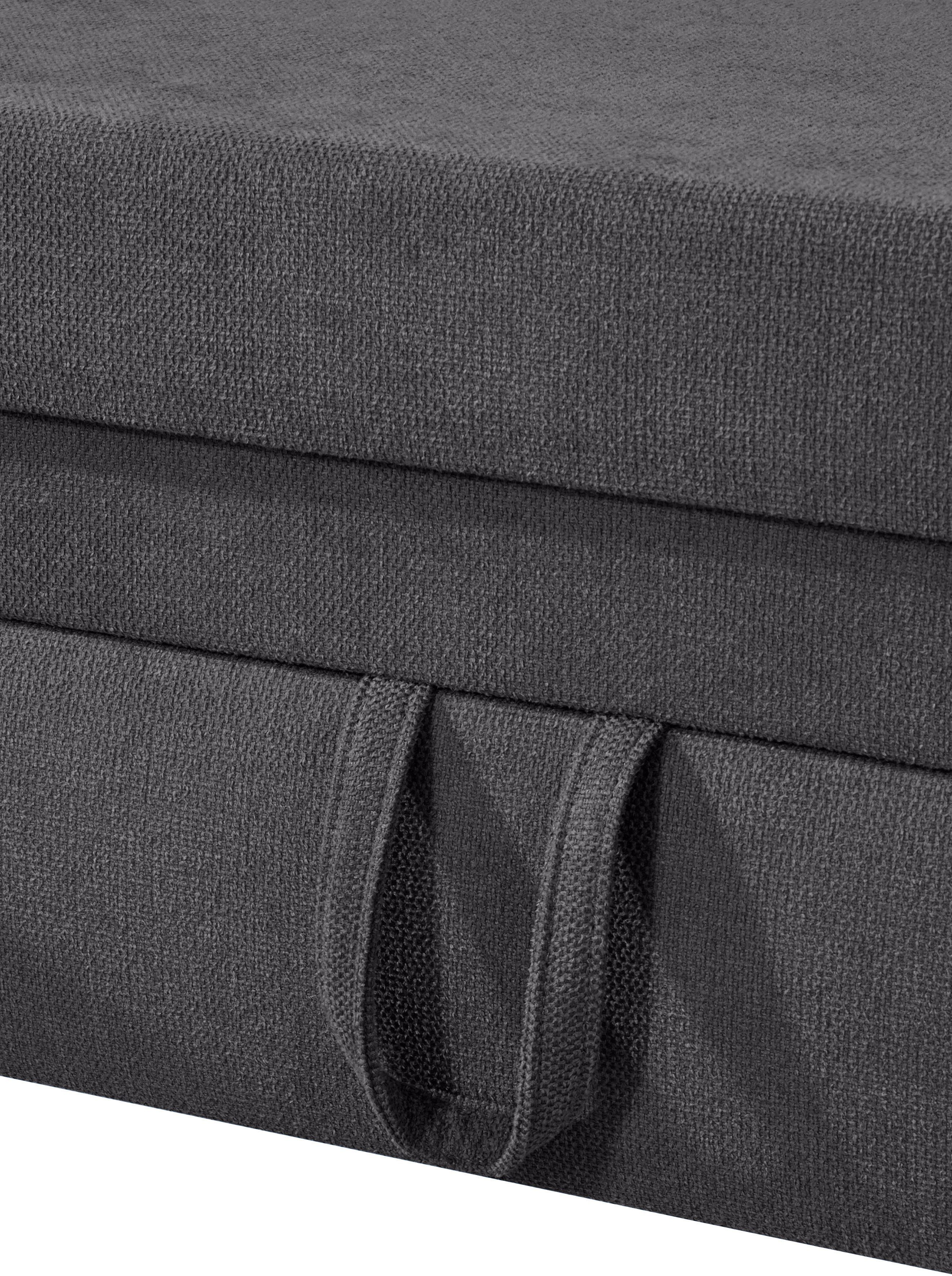 Places of Style Zithoek Lolland U-vorm Naar keuze met slaapfunctie en bergruimte, ook met afwasbare bekleding