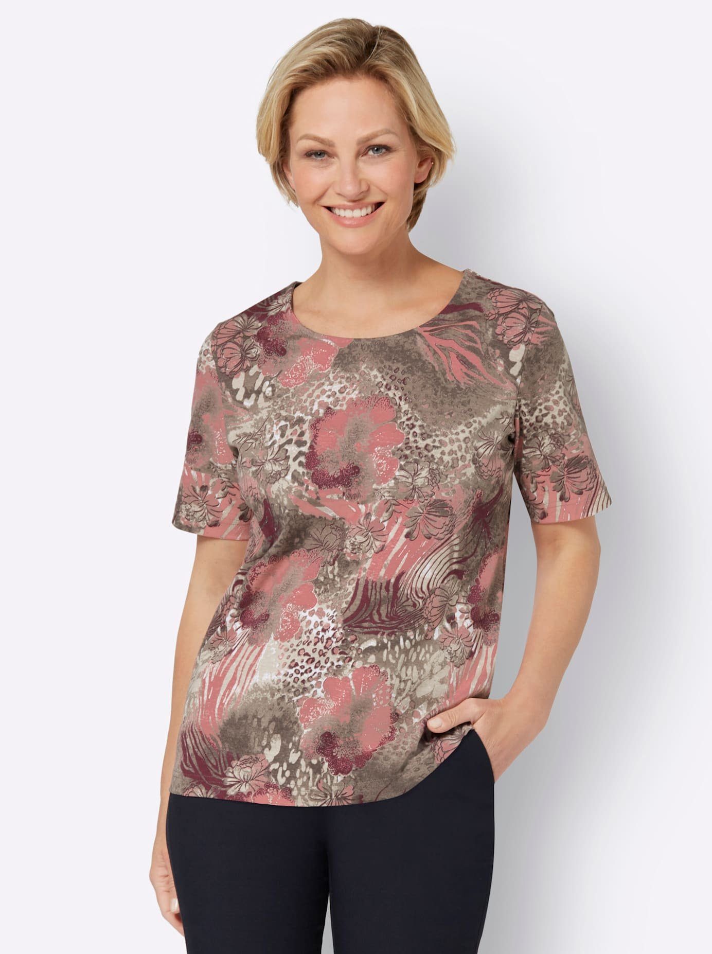 Classic Basics Shirt met ronde hals (1-delig)