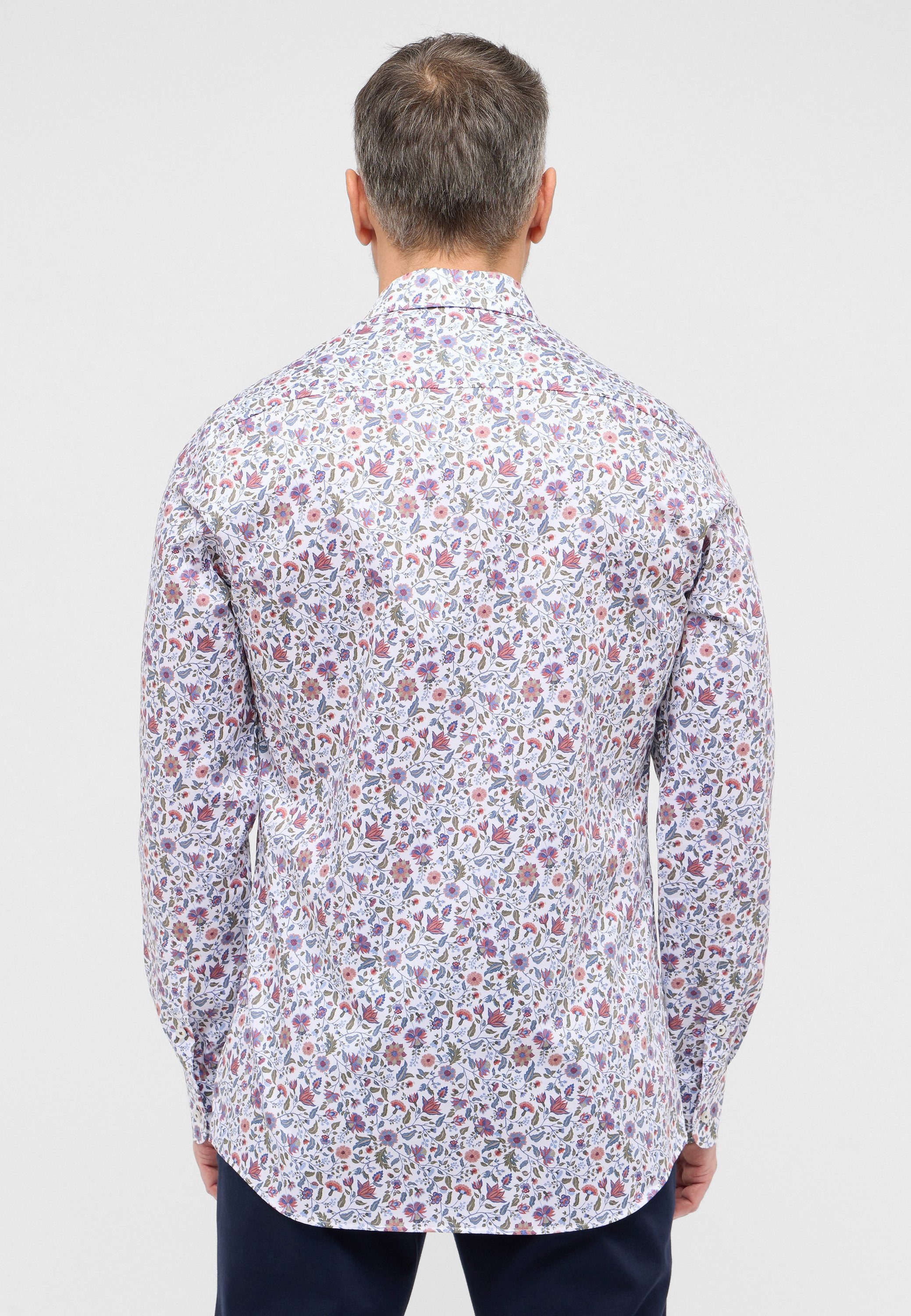 Eterna Overhemd met lange mouwen Slim fit NON IRON (strijkvrij)