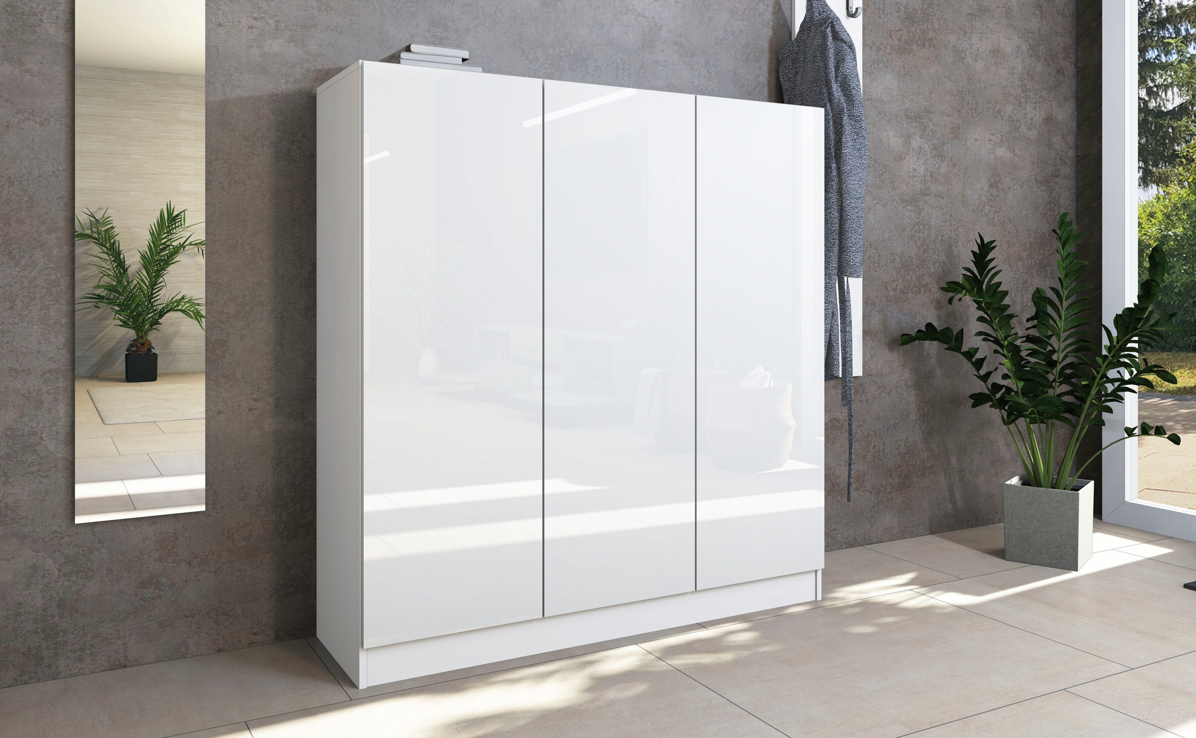 borchardt Möbel Schoenenkast Vaasa3 Breedte 114 cm