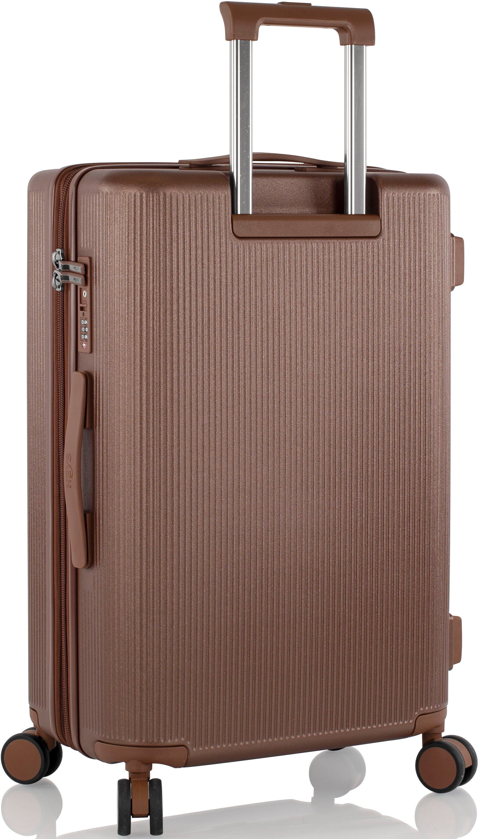 Heys Hardshell-trolley Earthtone, verschillende maten en kleuren Heys x Joachim Llambi reisbagage TSA-slot volumevergroting