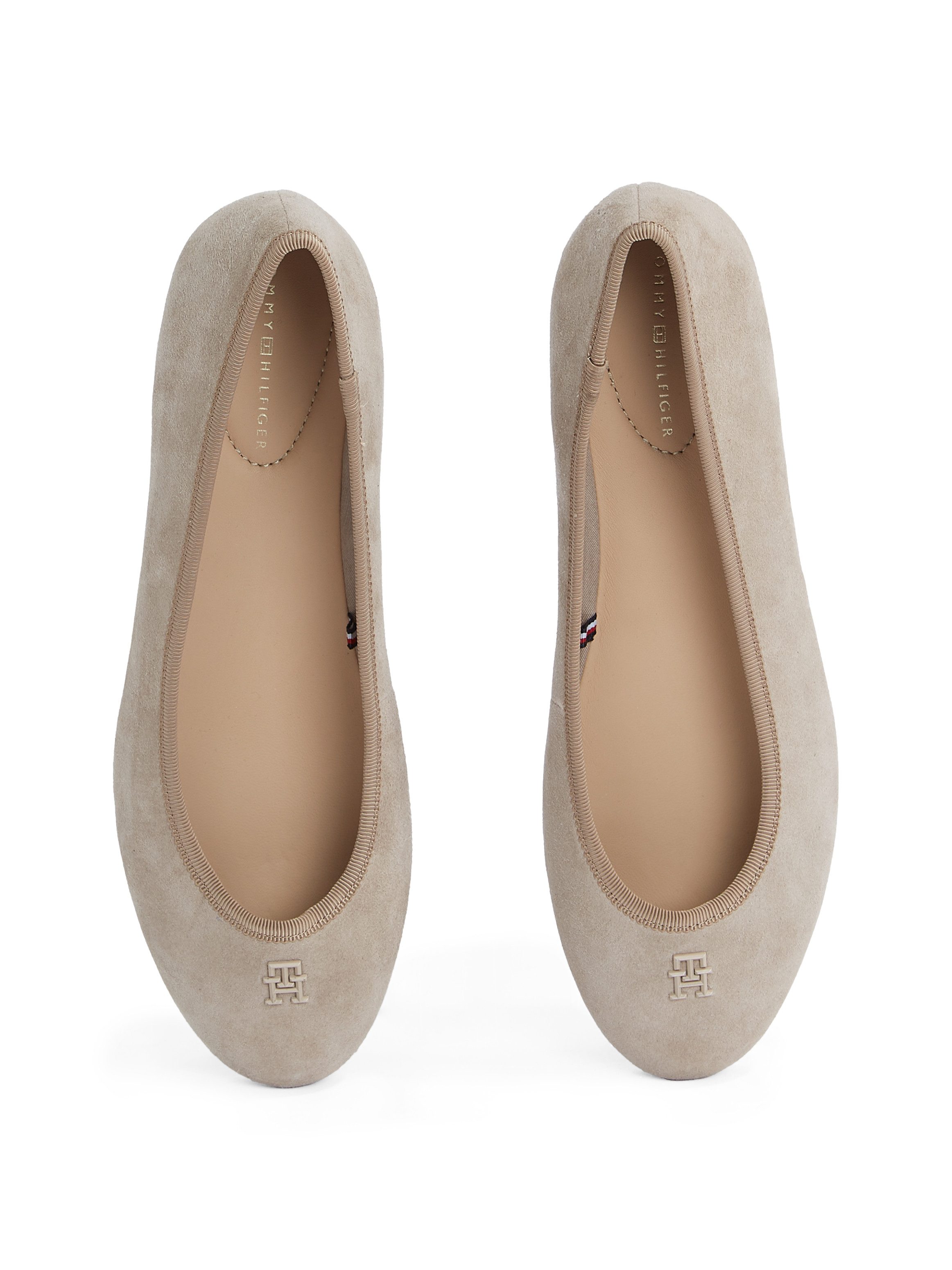 Tommy Hilfiger Ballerina's TH HARDWARE SUEDE BALLERINA