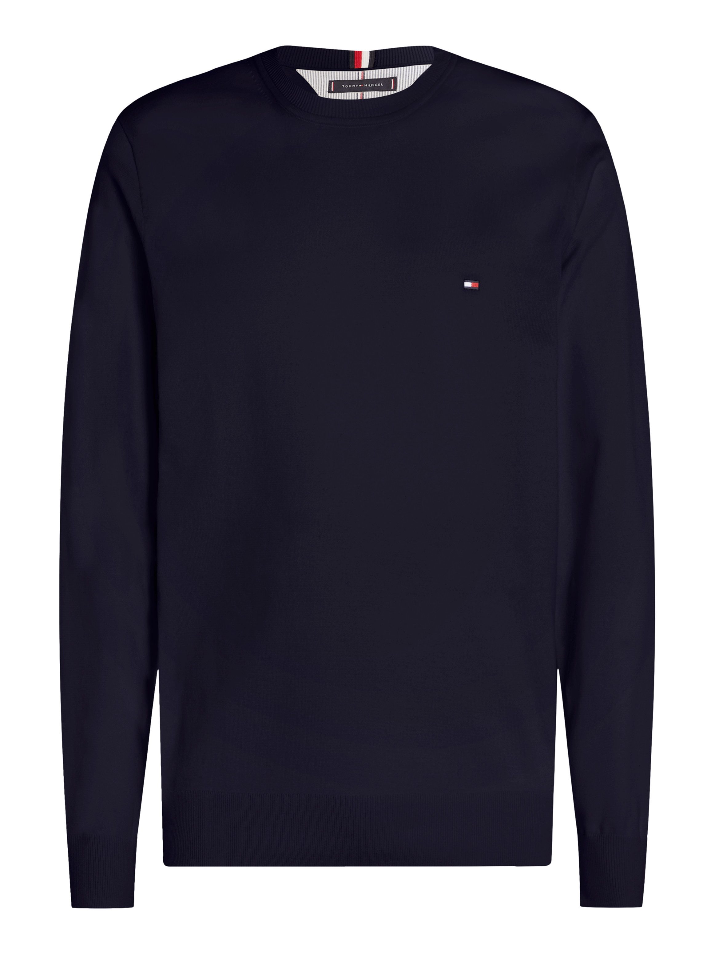 Tommy Hilfiger Trui met V-hals PIMA ORG CTN CASHMERE V NECK