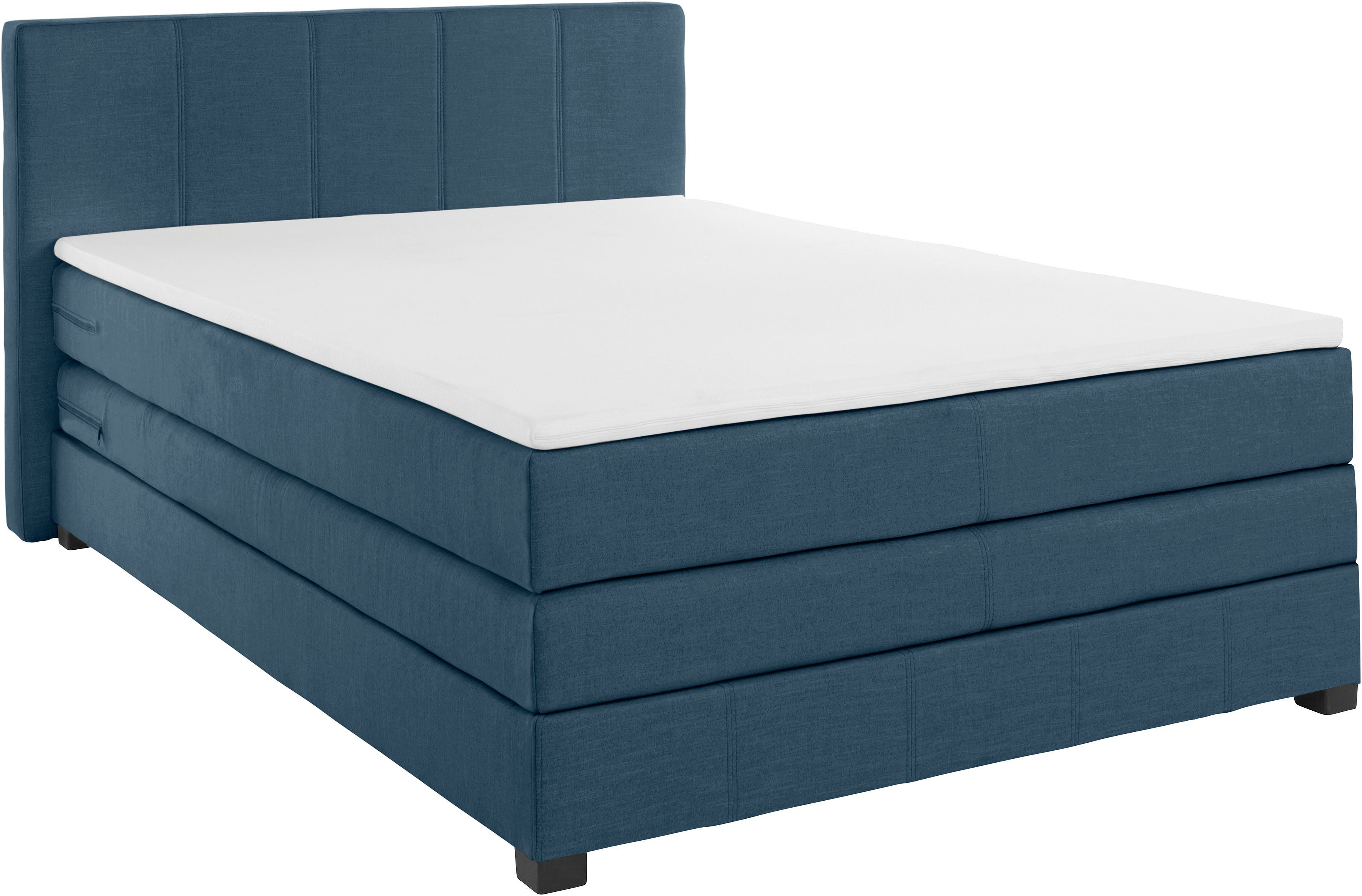 OTTO products Boxspring Peetu Pocketveringsmatras, in 4 breedten en 4 kleuren, incl. topmatras