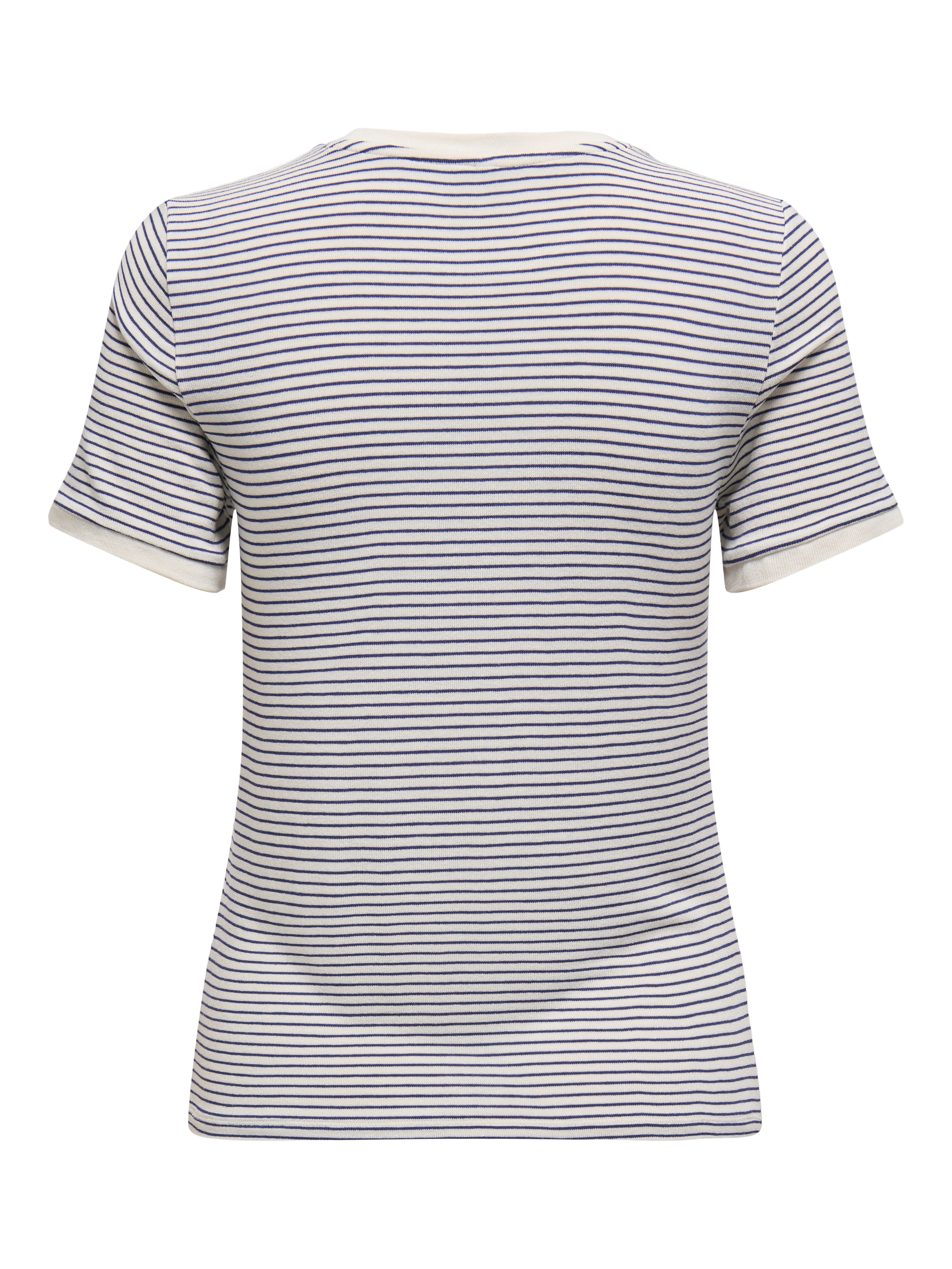 Only Shirt met korte mouwen ONLTINE S/S O-NECK TOP JRS