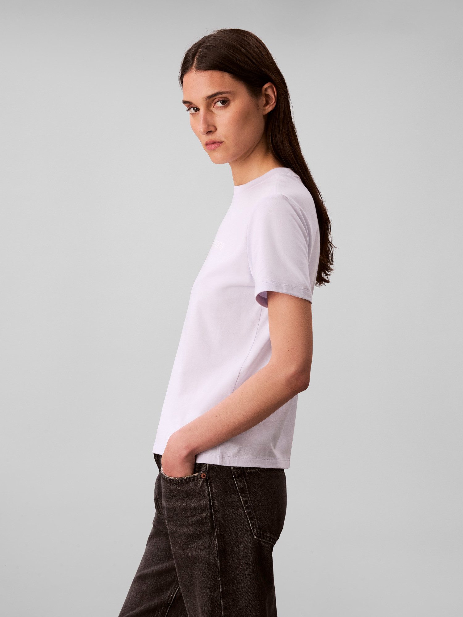 Calvin Klein T-shirt A- INST. LOGO CLASSIC TEE SS