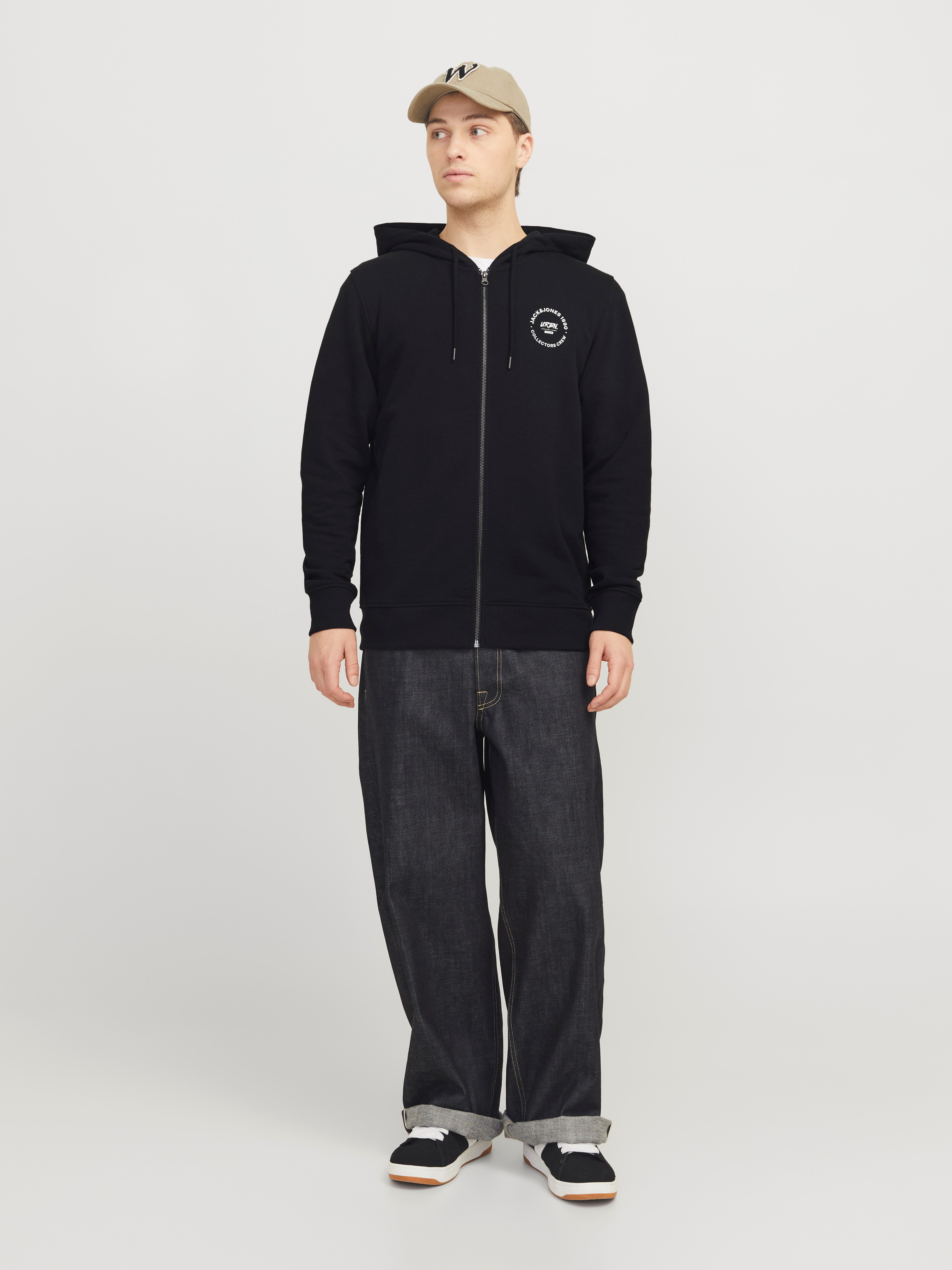 Jack & Jones Capuchonsweatvest JJSIMON SWEAT ZIP HOOD