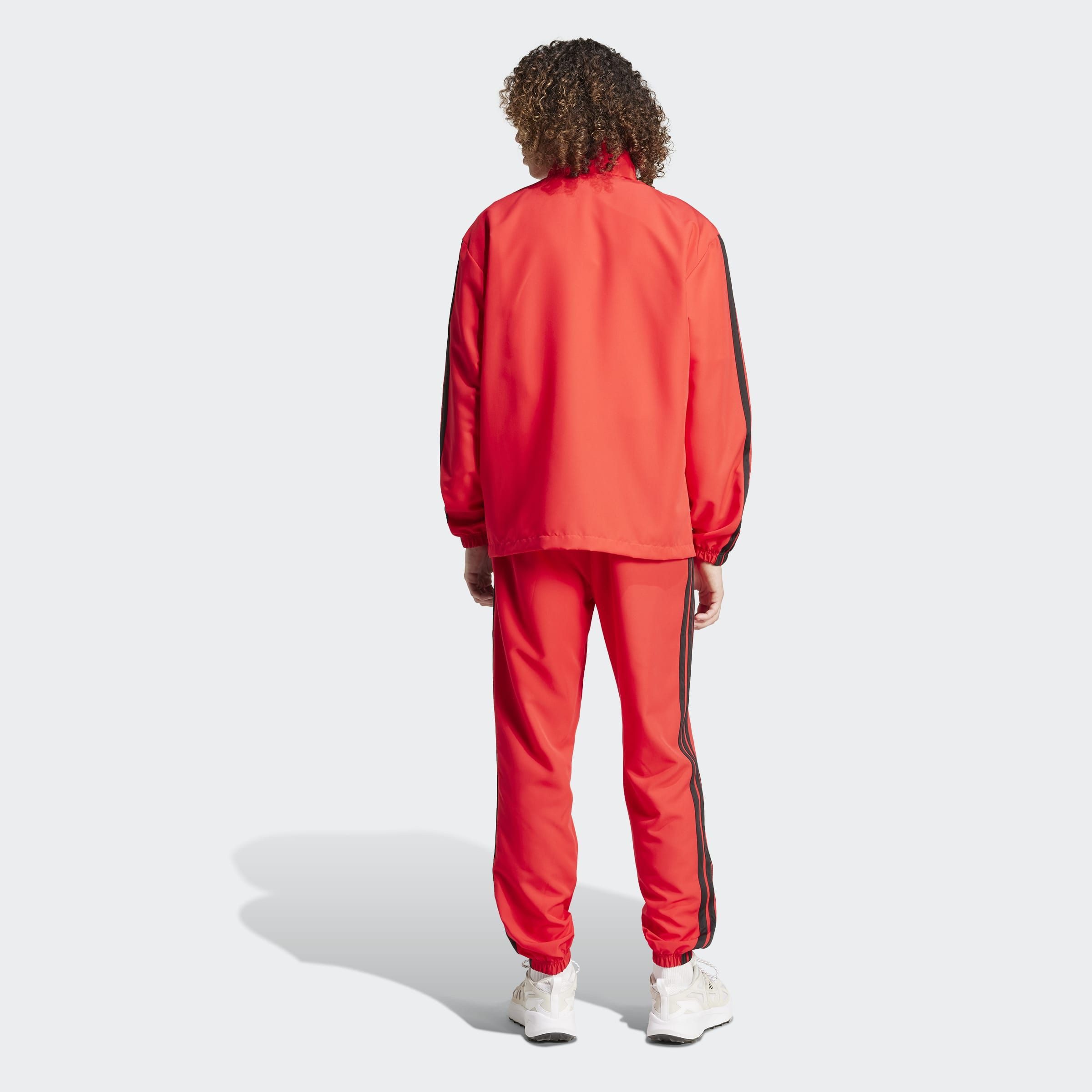 adidas Sportswear Trainingspak M 3S WV TT TS drie-strepen geweven trainingspak (2-delig)