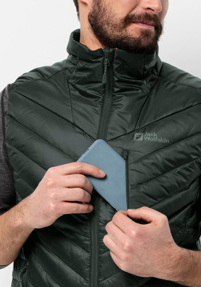 Jack Wolfskin Donzen bodywarmer PASSAMANI DOWN VEST M