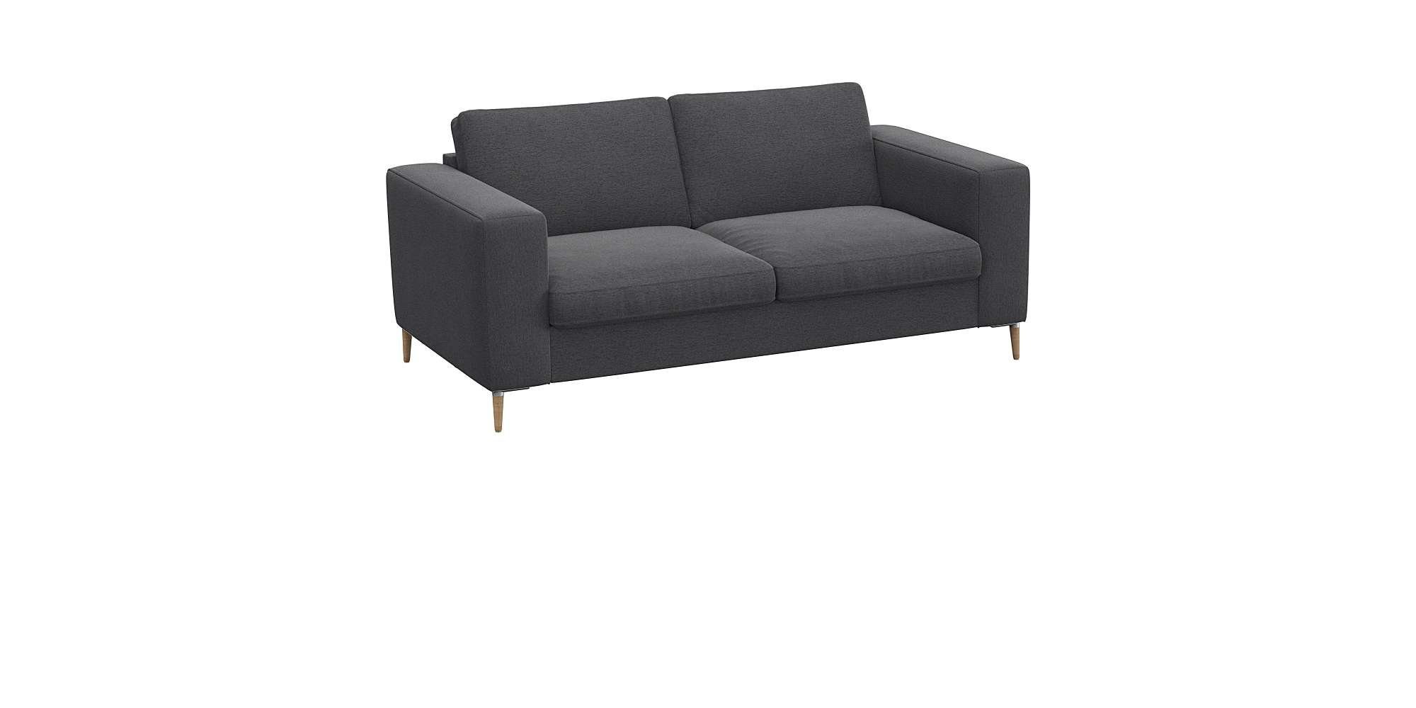 FLEXLUX 2-zitsbank Fiore designsofa, comfortabel en gezellig door hoogwaardige zitconstructie