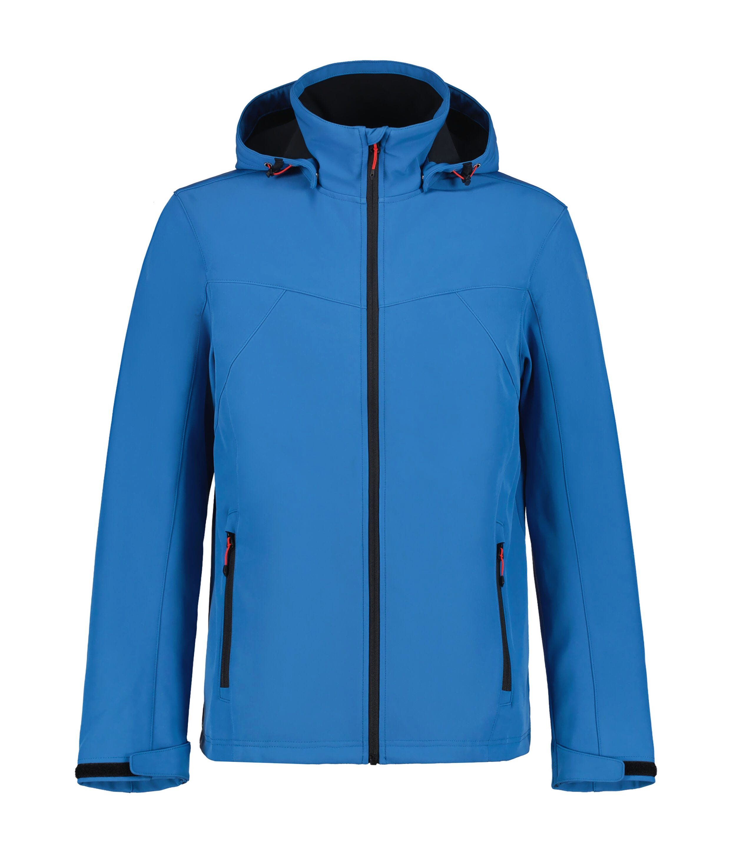 Icepeak Softshell-jack BRIMFIELD met stijlvolle logo-opschriften (1 stuk) kinderen softshell jassen maat 56 blauw