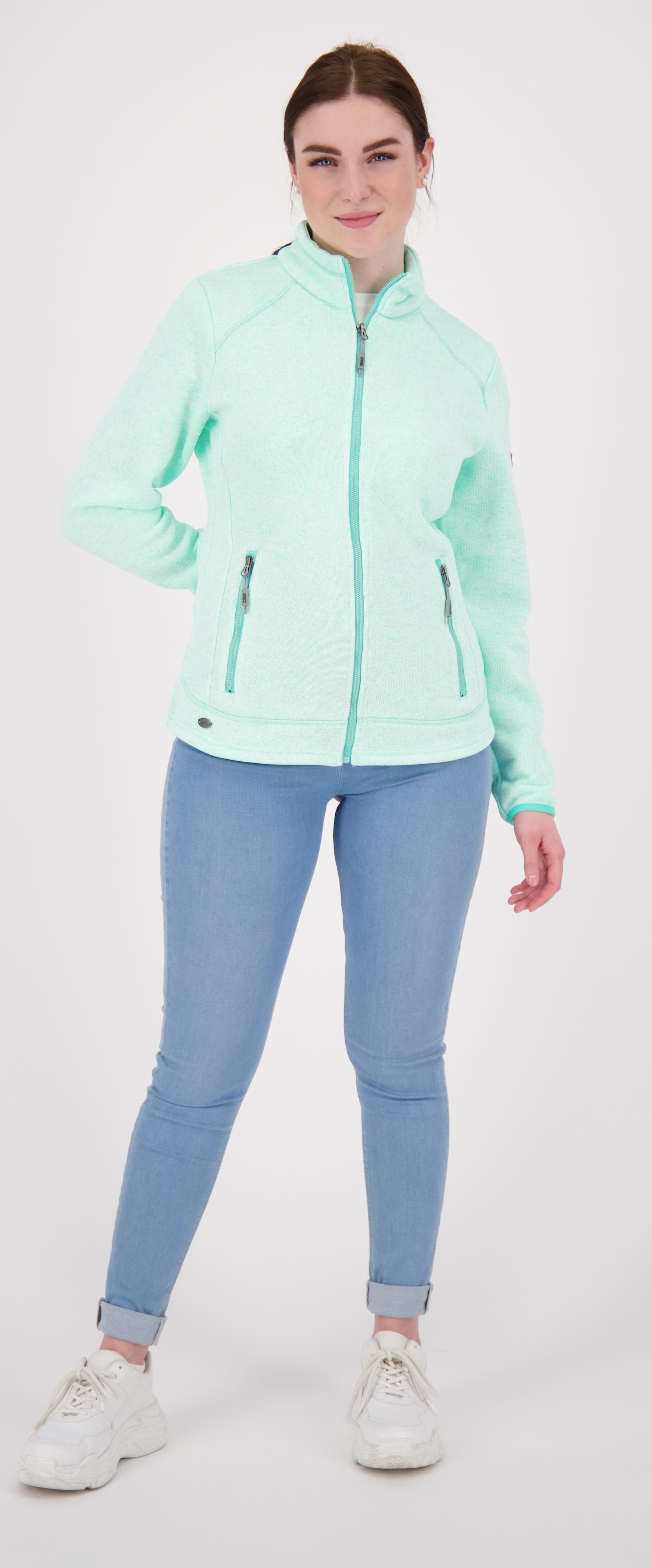 DEPROC Active Gebreid fleecejack KIRKVALE X WOMEN