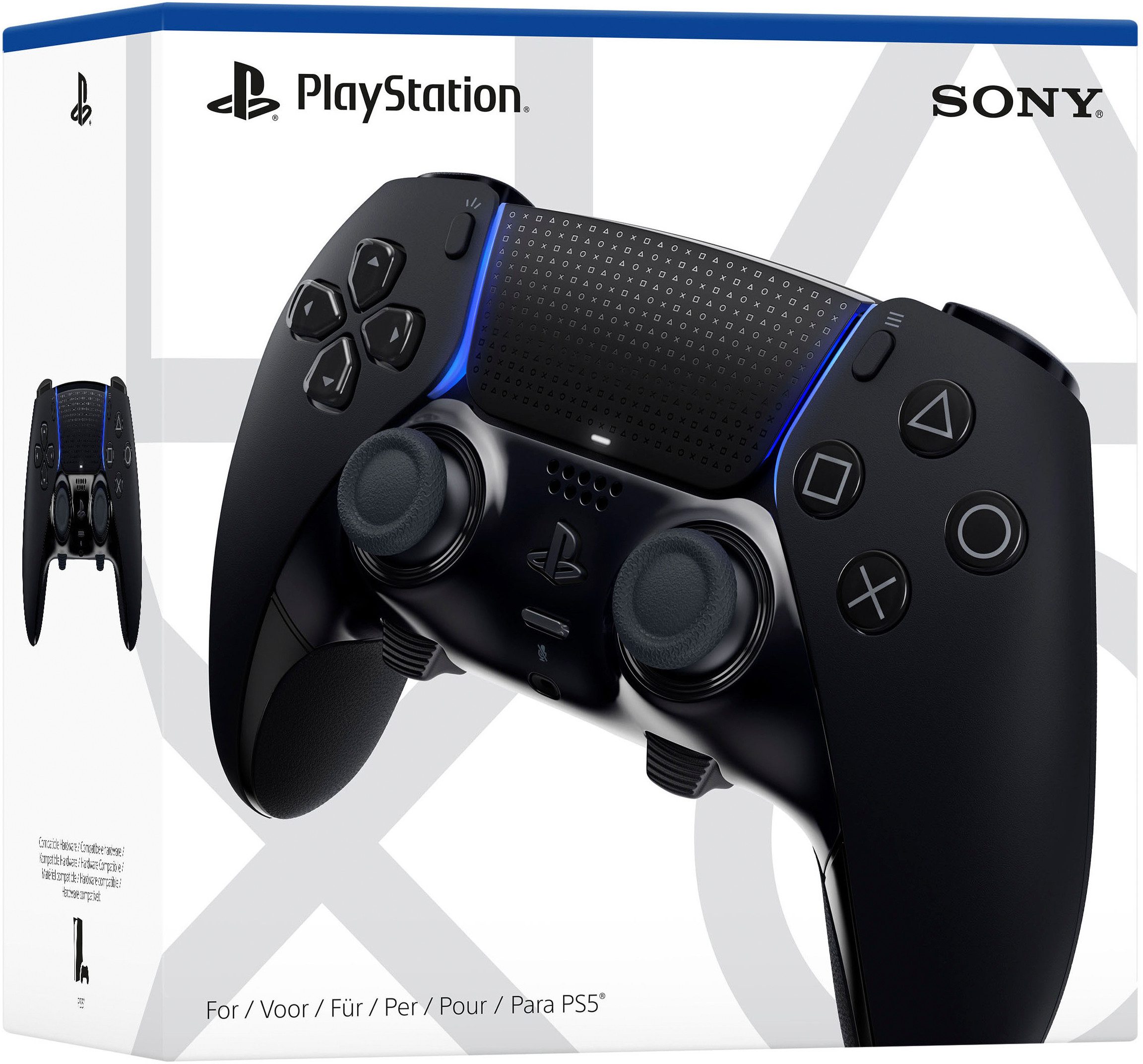 PlayStation 5 Controller DualSense Edge Wireless Midnight Black