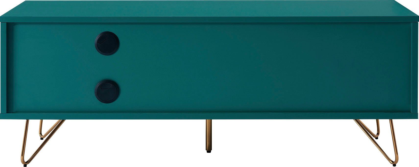 SalesFever Tv-meubel Commode met kleppendempers, hairpin benen