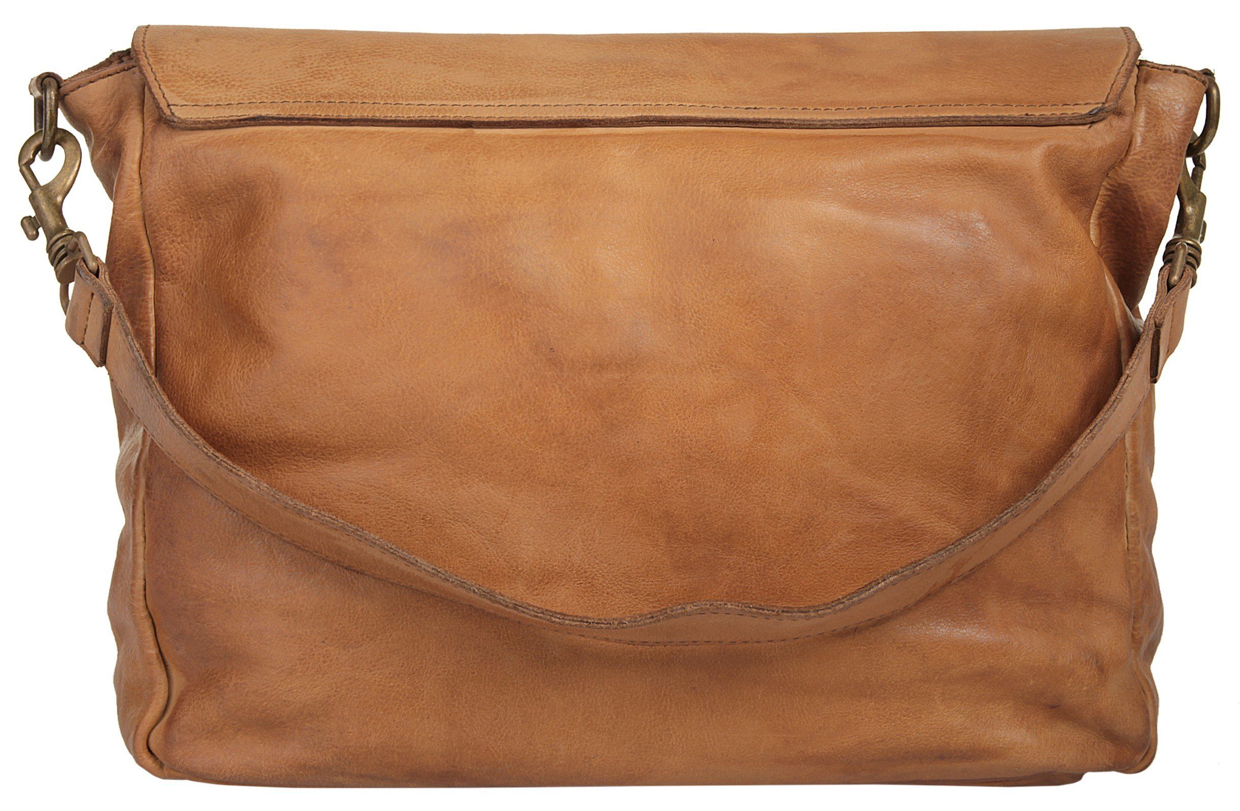 Samantha Look Schoudertas Tas echt leer, made in italy