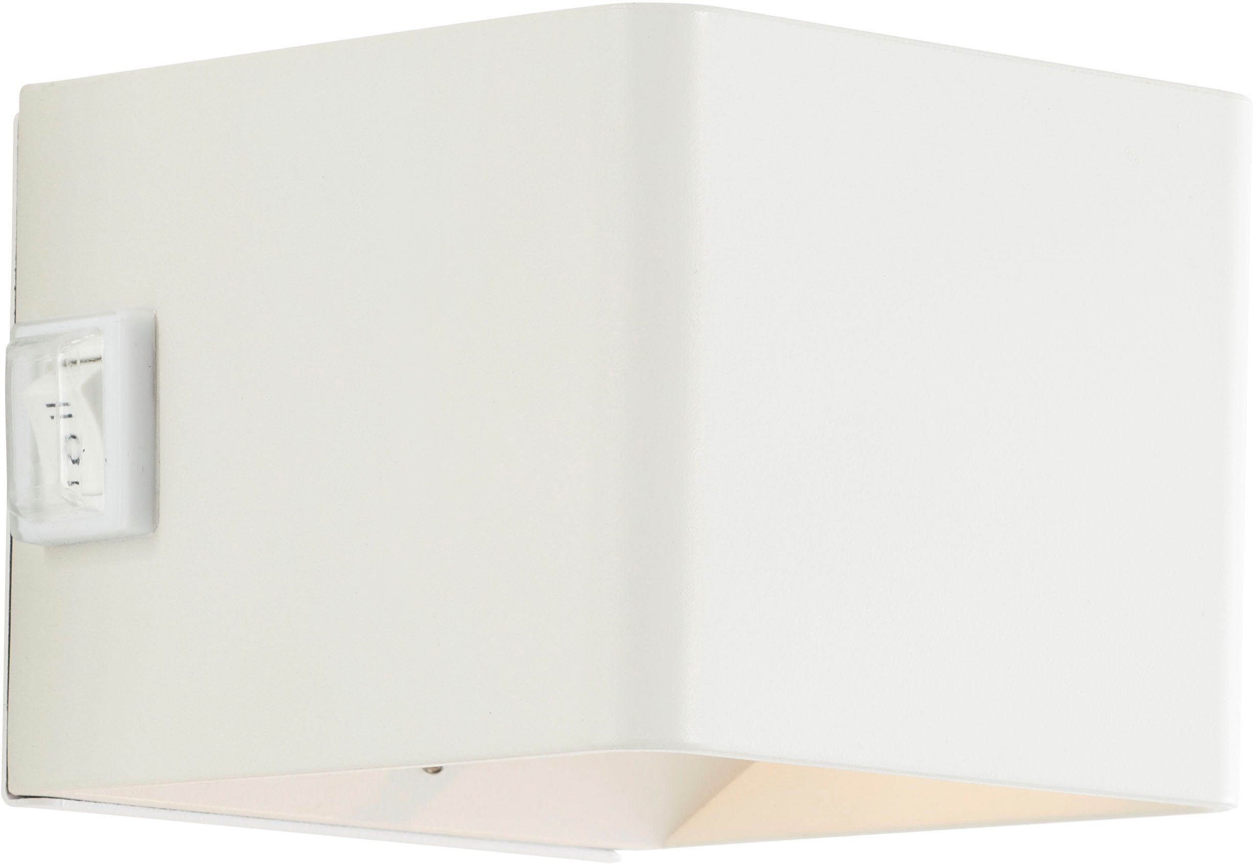 Brilliant Leuchten Wandlamp voor buiten Iseo - draagbare acculamp incl. magnetische plaat Accu, 300 lm, 3000 K, USB, zwart, mobiele buitenlamp, wandlamp (1 stuk)