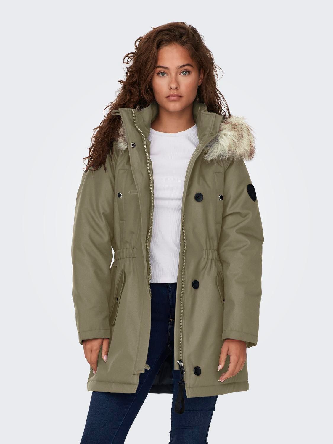 Only Parka ONLIRIS FUR WINTER PARKA LIFE CC OTW