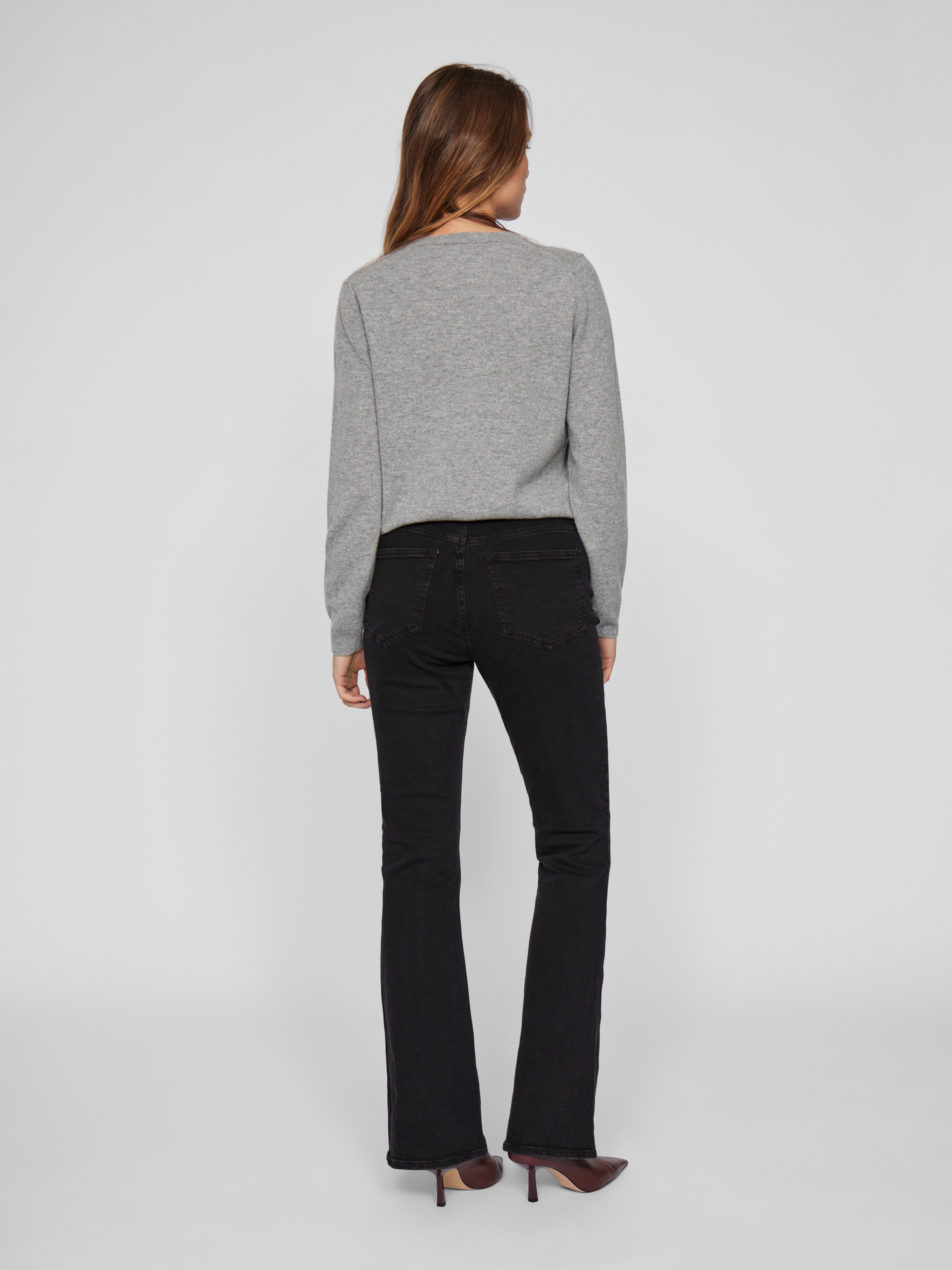 Vila Bootcut jeans VIBETTY RW FLARED JEANS BLK OSC221-NOOS