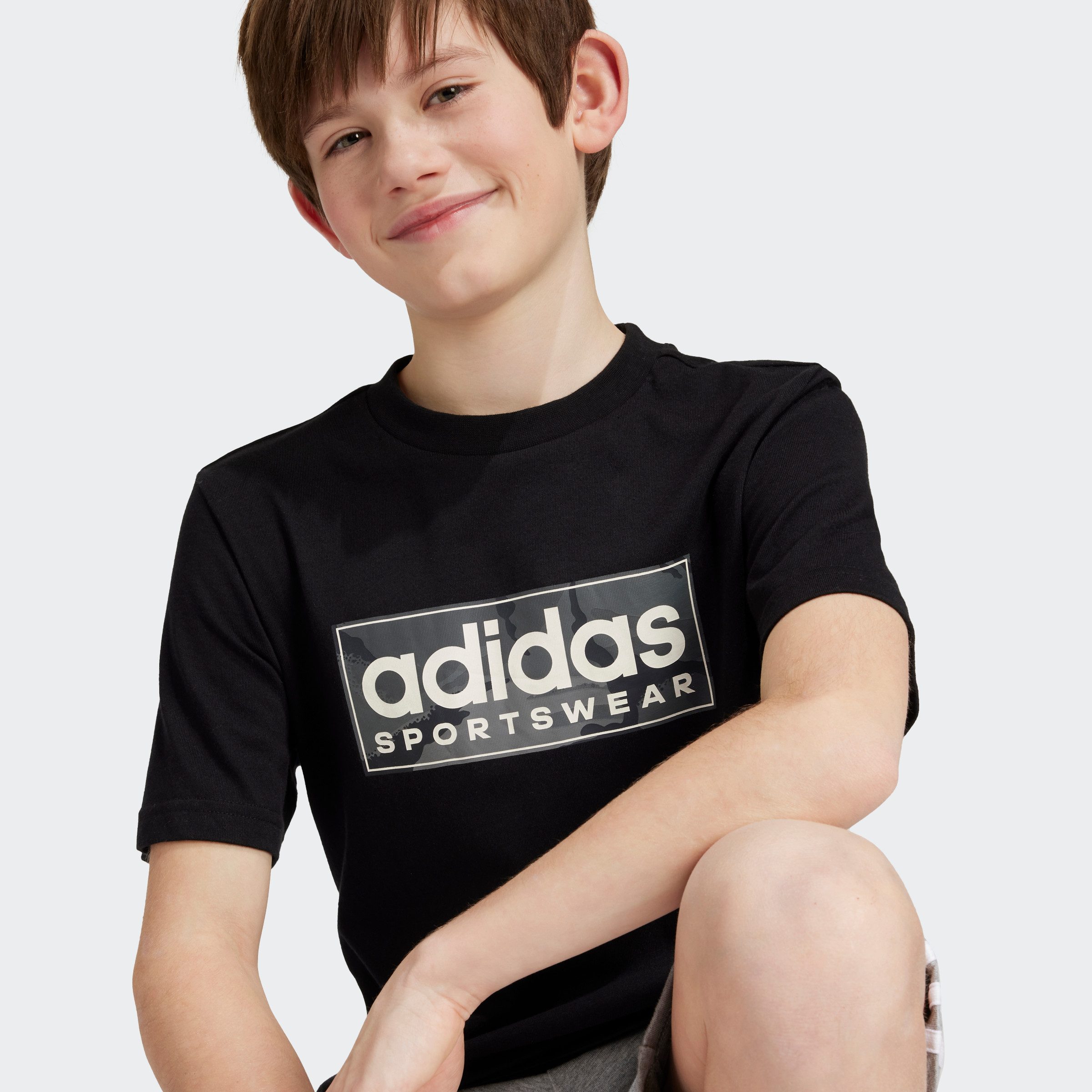 adidas Sportswear T-shirt B CAMO LIN T