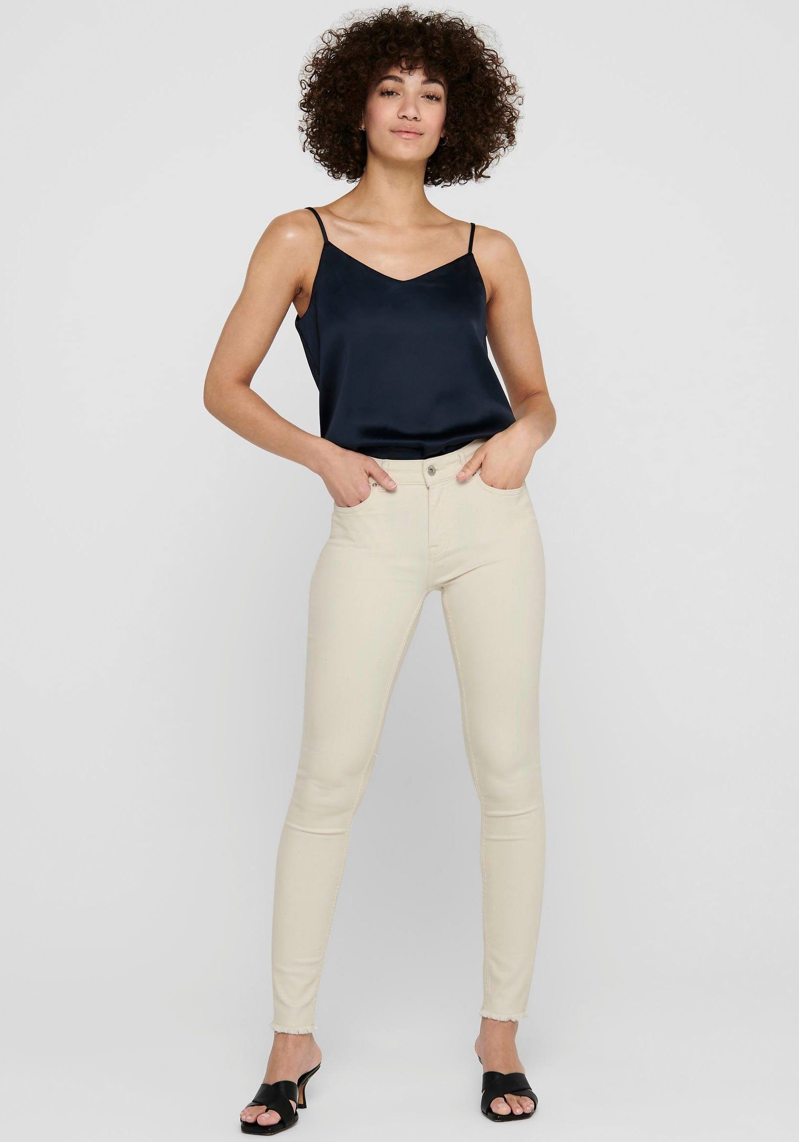 Only Skinny fit jeans ONLBLUSH LIFE MID SK AK RW DOT019