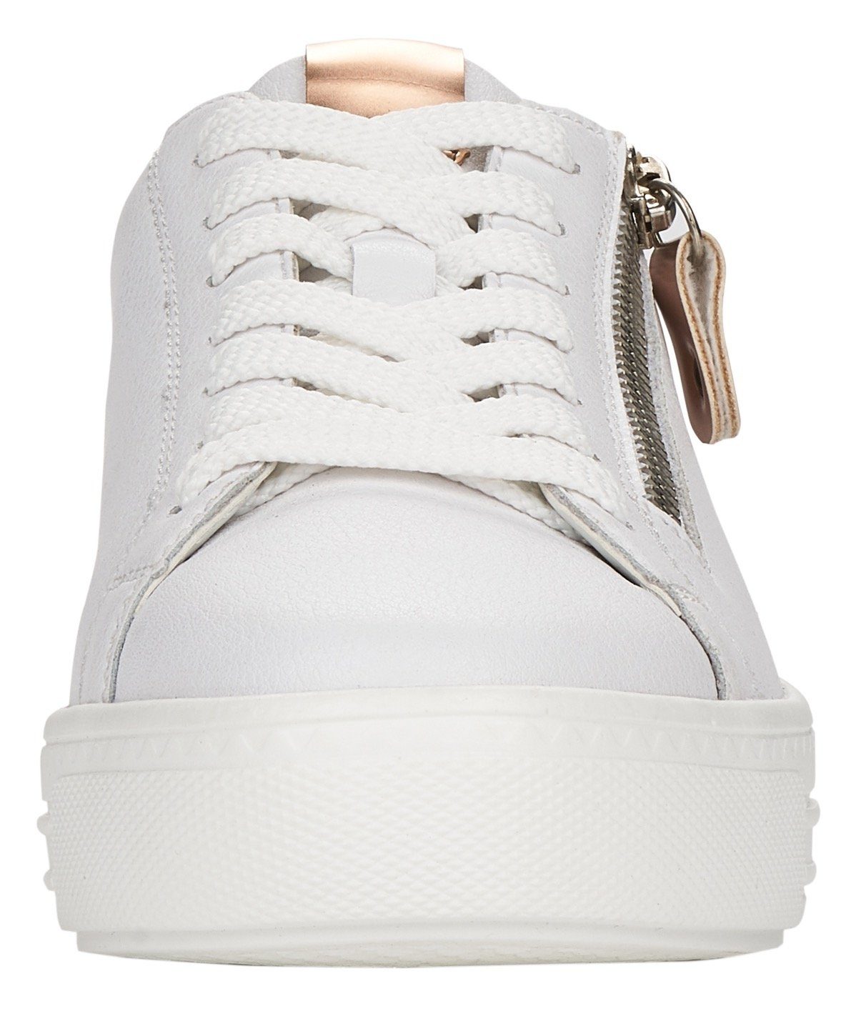 Remonte Plateausneakers met soft-foam binnenzool, vrijetijdsschoen, lage schoen, veterschoen