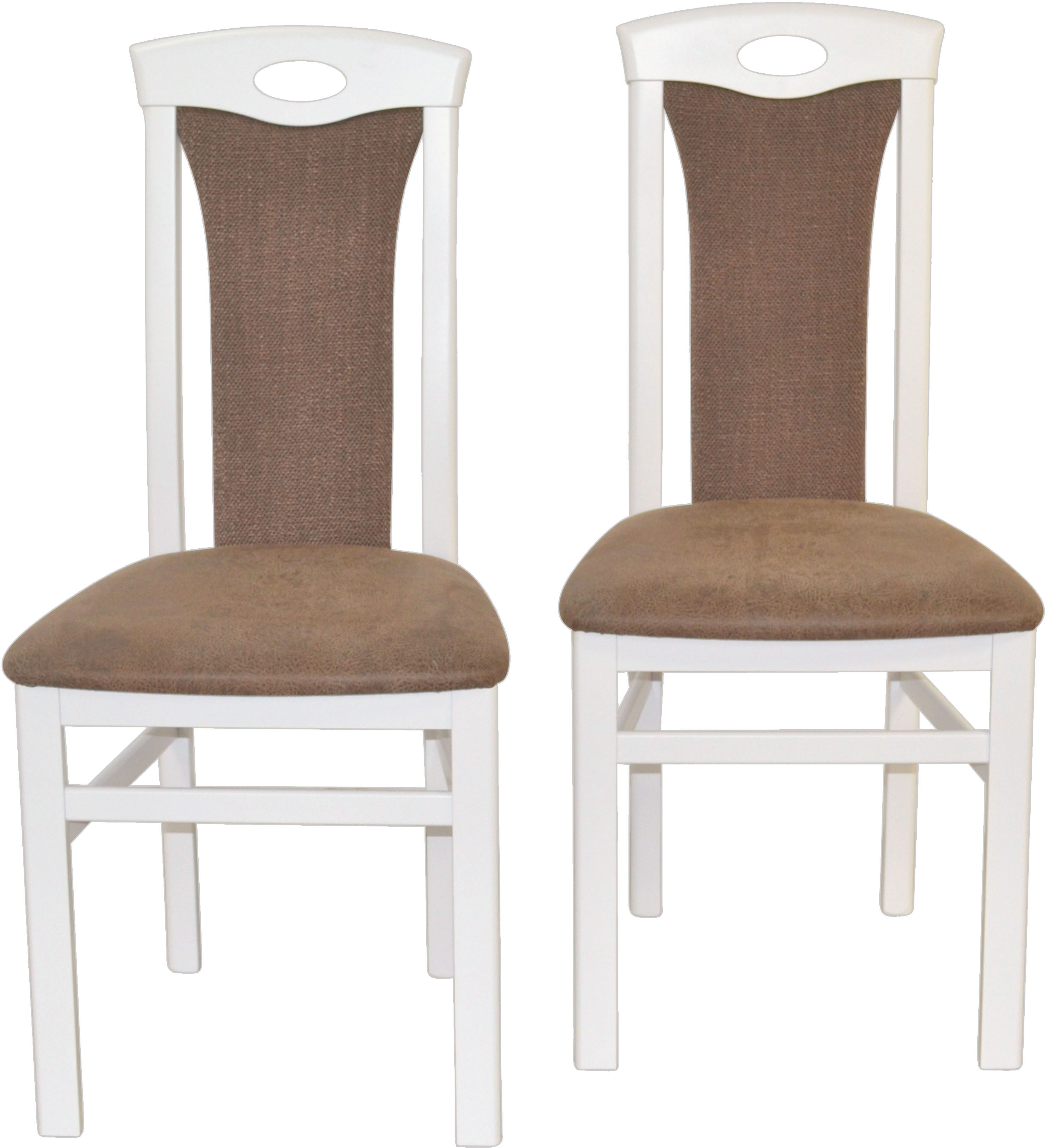 HOFMANN LIVING AND MORE Stoel met 4 poten (set, 2 stuks)