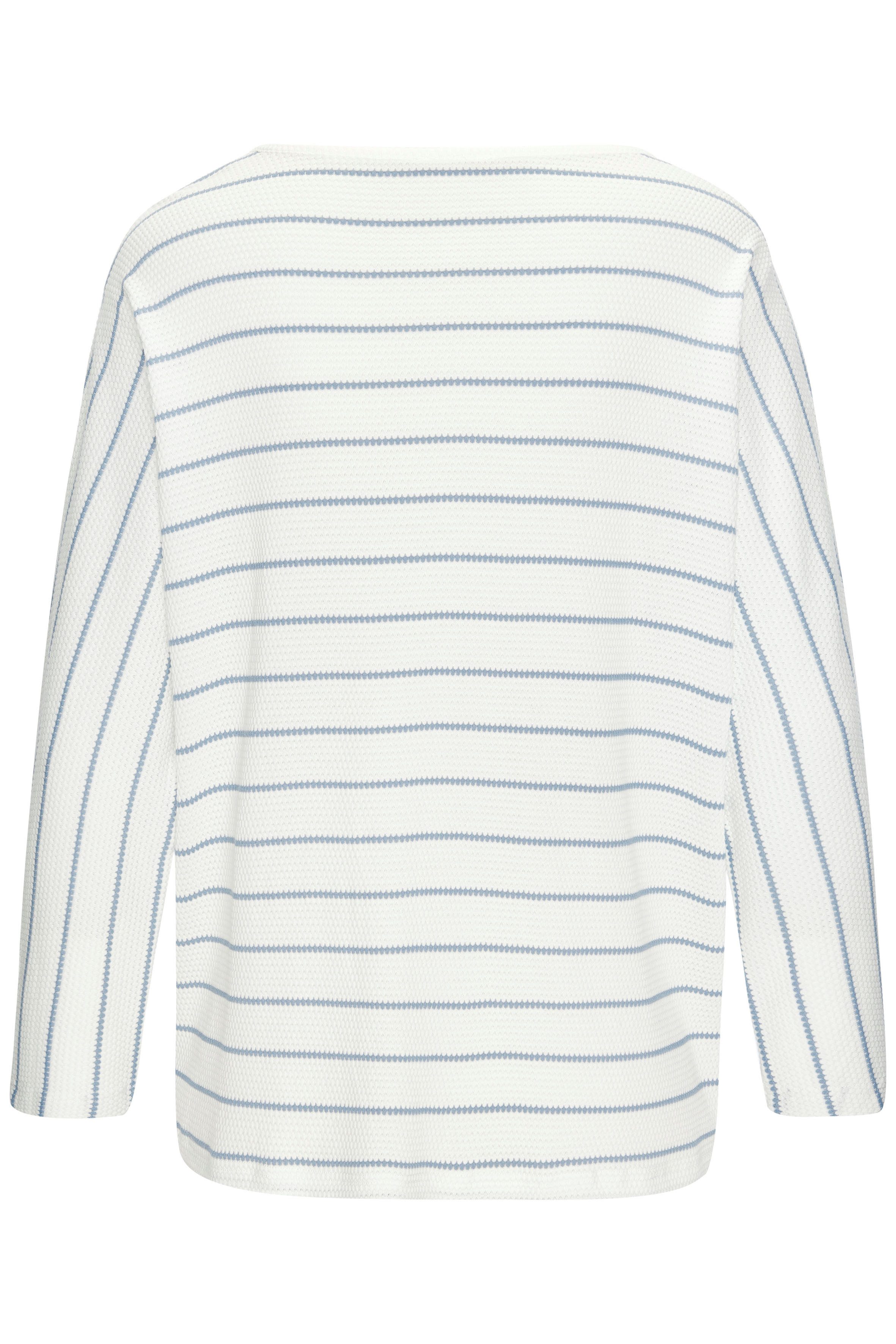 Vivance Shirt met 3/4 mouwen Met modieuze streepstructuur