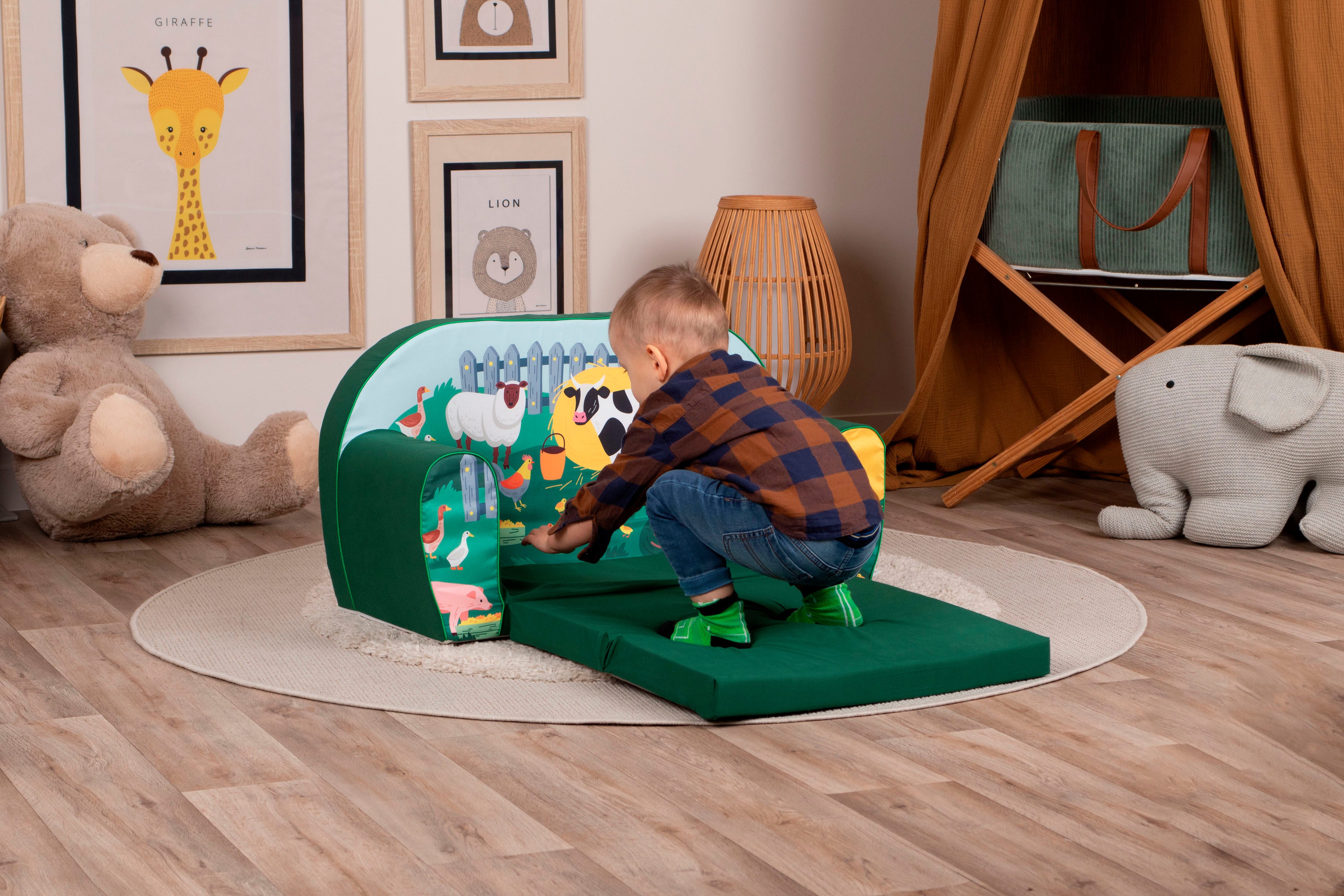 Knorrtoys® Bank Boerderij voor kinderen, made in europe