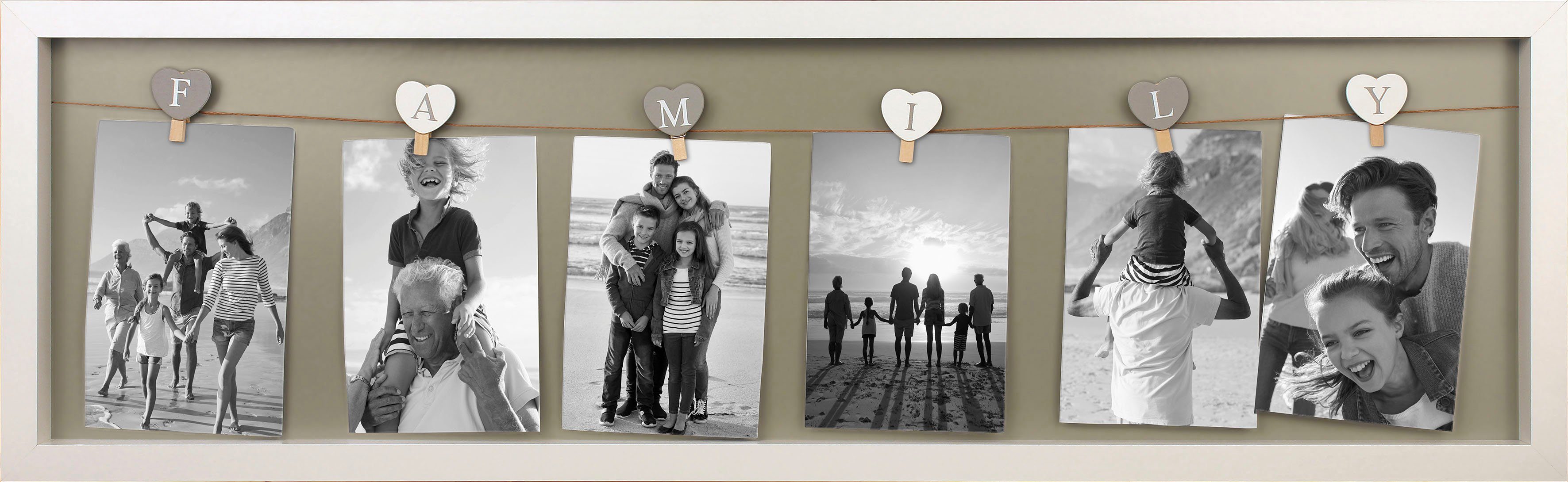 RAPHAELLO Fotolijstje Familie Collage | Clipfotolijst