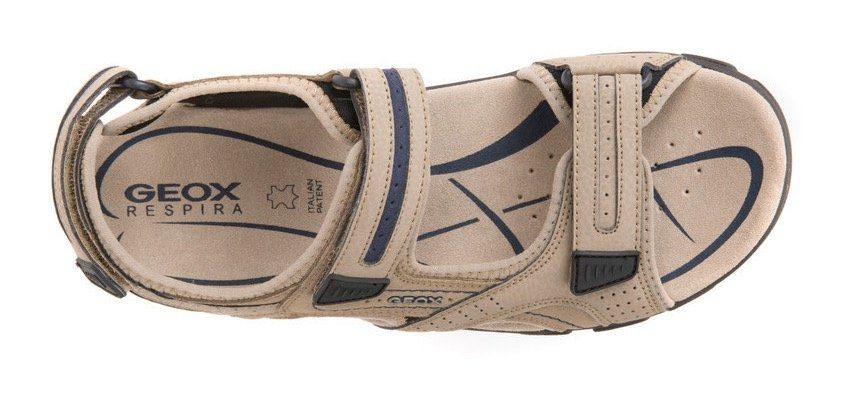 Geox Sandalen UOMO SANDAL STRADA , zomerschoen, klittenbandschoen, outdoorsandaal, trekkinglook
