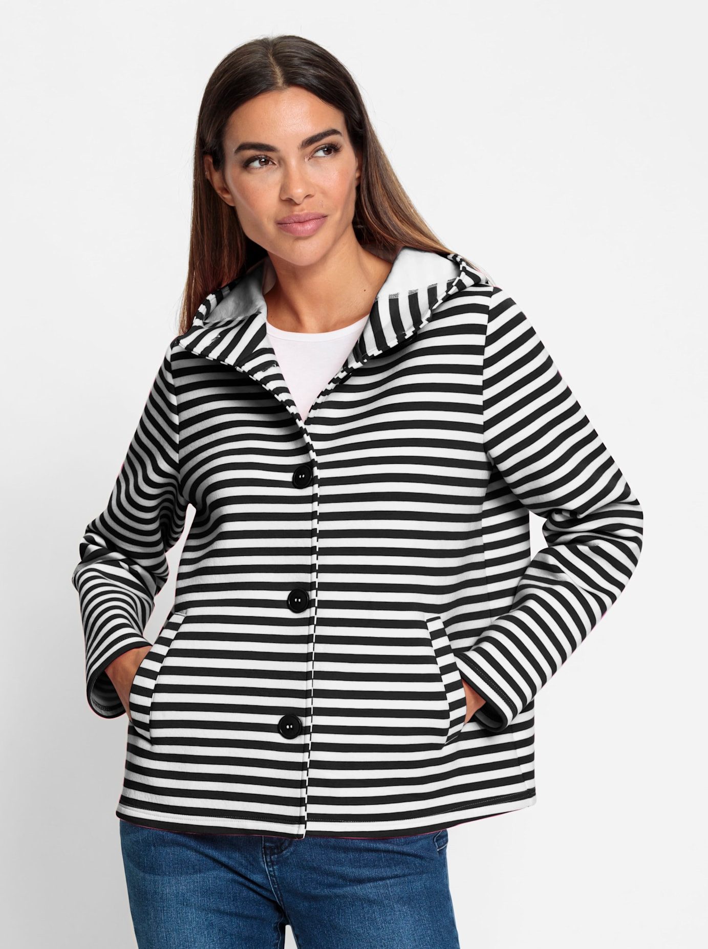 heine Shirtjasje Sweatvest (1-delig)