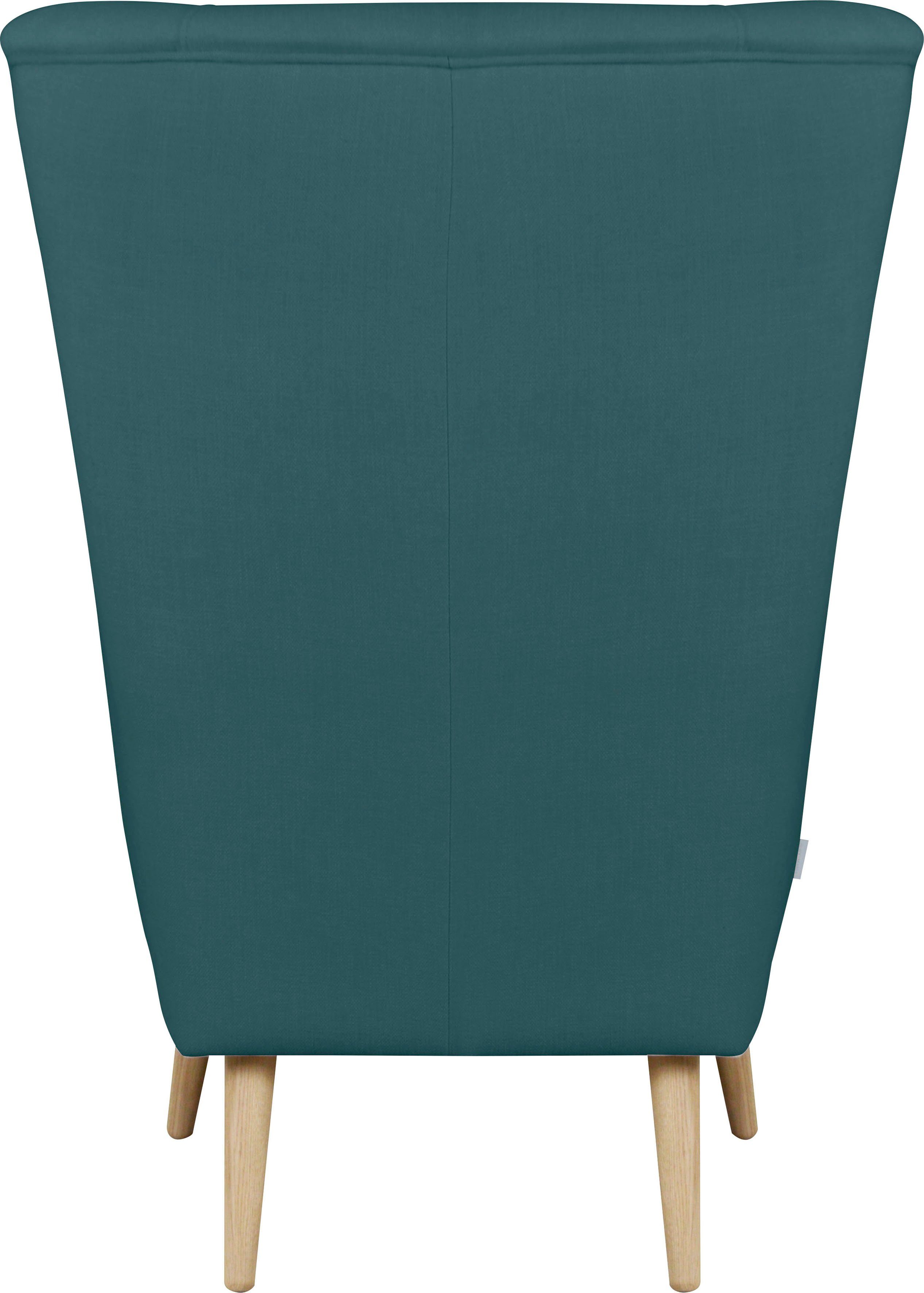Guido Maria Kretschmer Home&Living Fauteuil Sallito, oorfauteuil, TV-stoel voor woonkamer, ook in velours cord