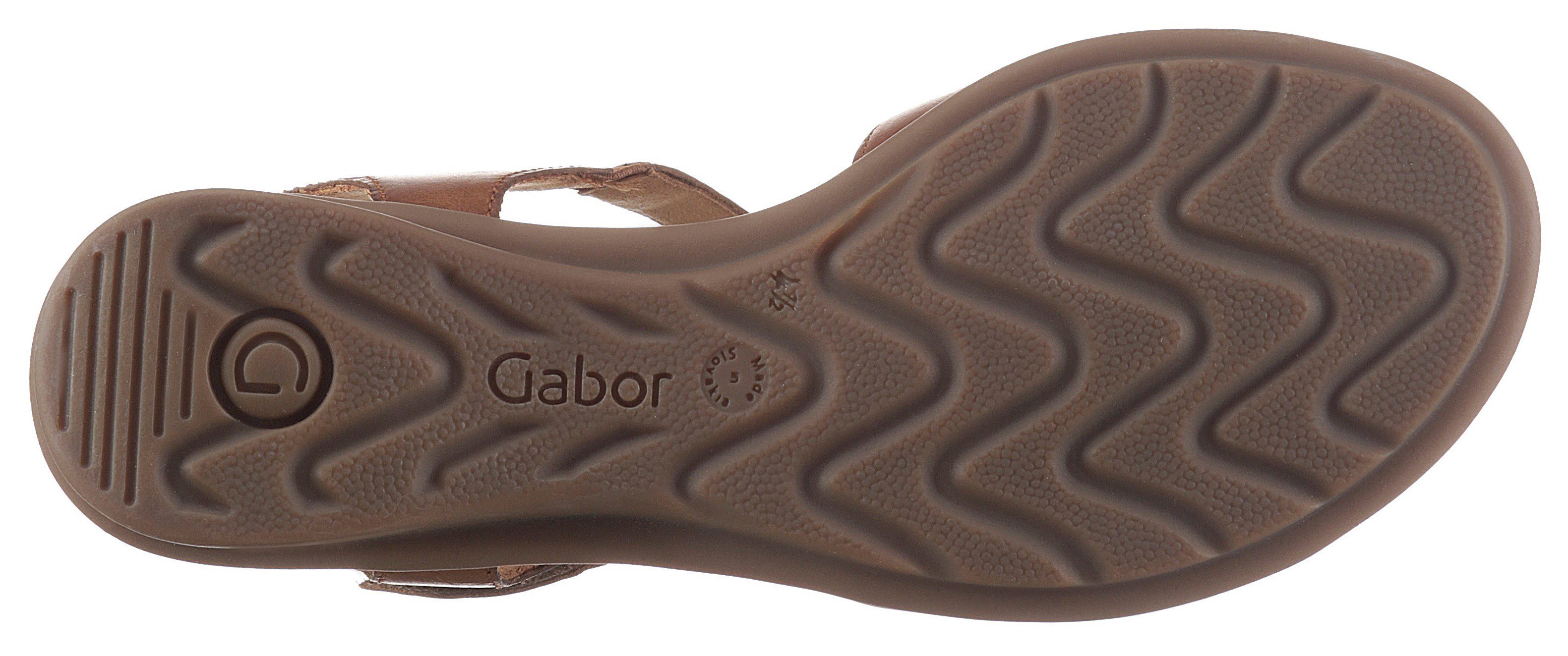 Gabor Sandalen Florence zomerschoen, sandaal, sleehak, in comfort schoenwijdte g (=wijd)