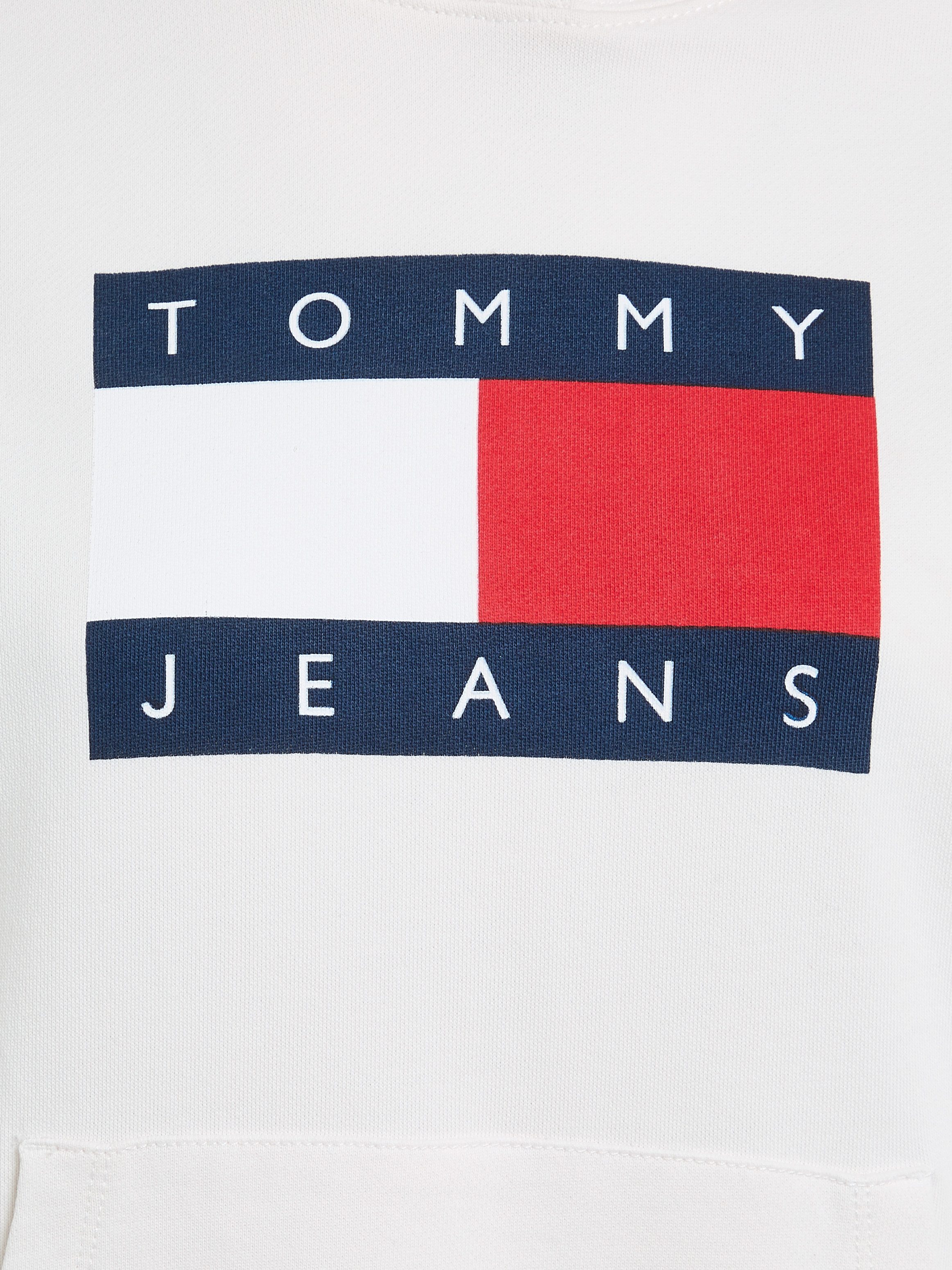TOMMY JEANS Hoodie TJW REG TOMMY FLAG HOODIE EXT met capuchon logo-vlag