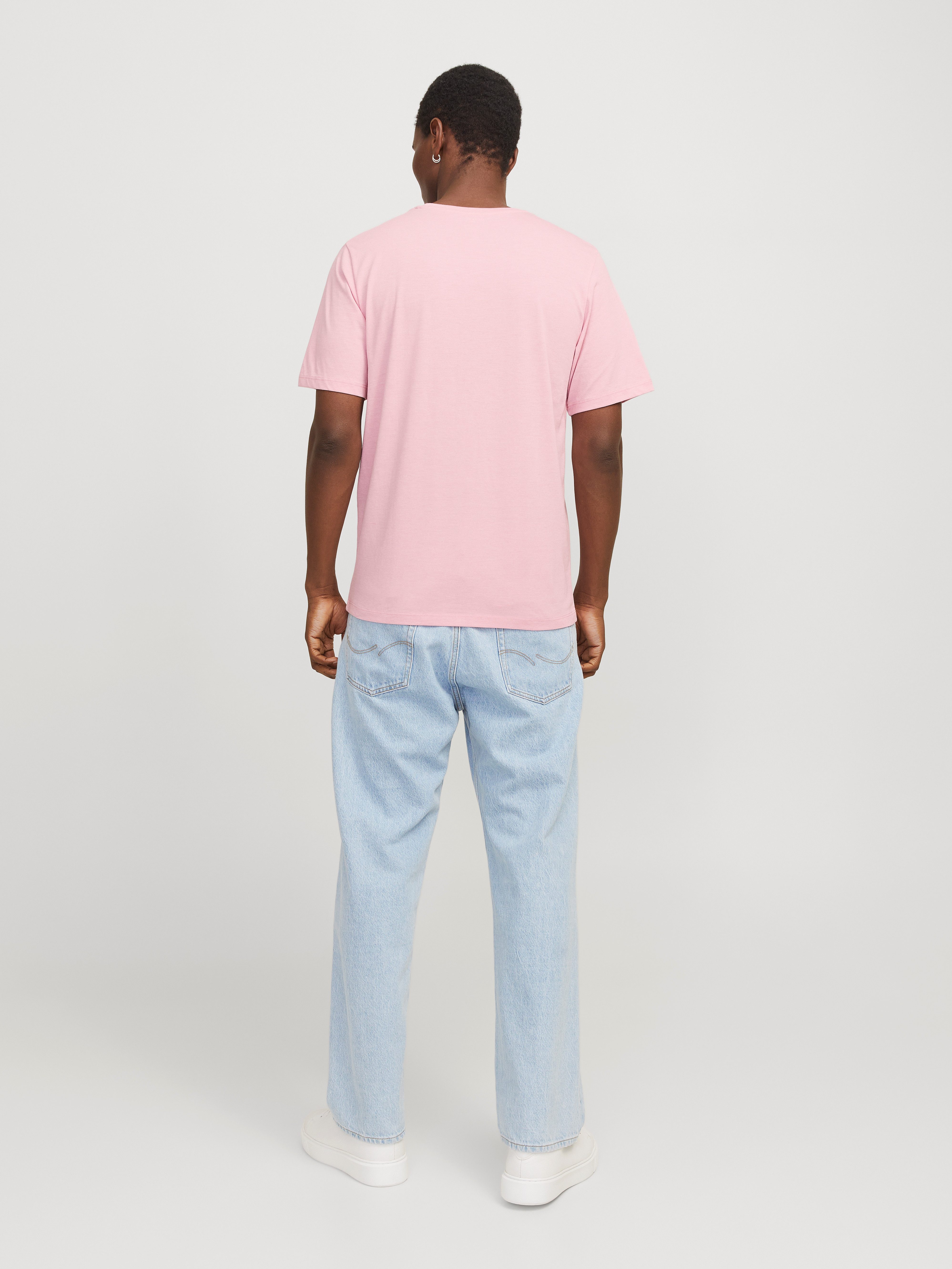 Jack & Jones Shirt met ronde hals JJELOGO TEE SS O-NECK 2 COL SS25 SN