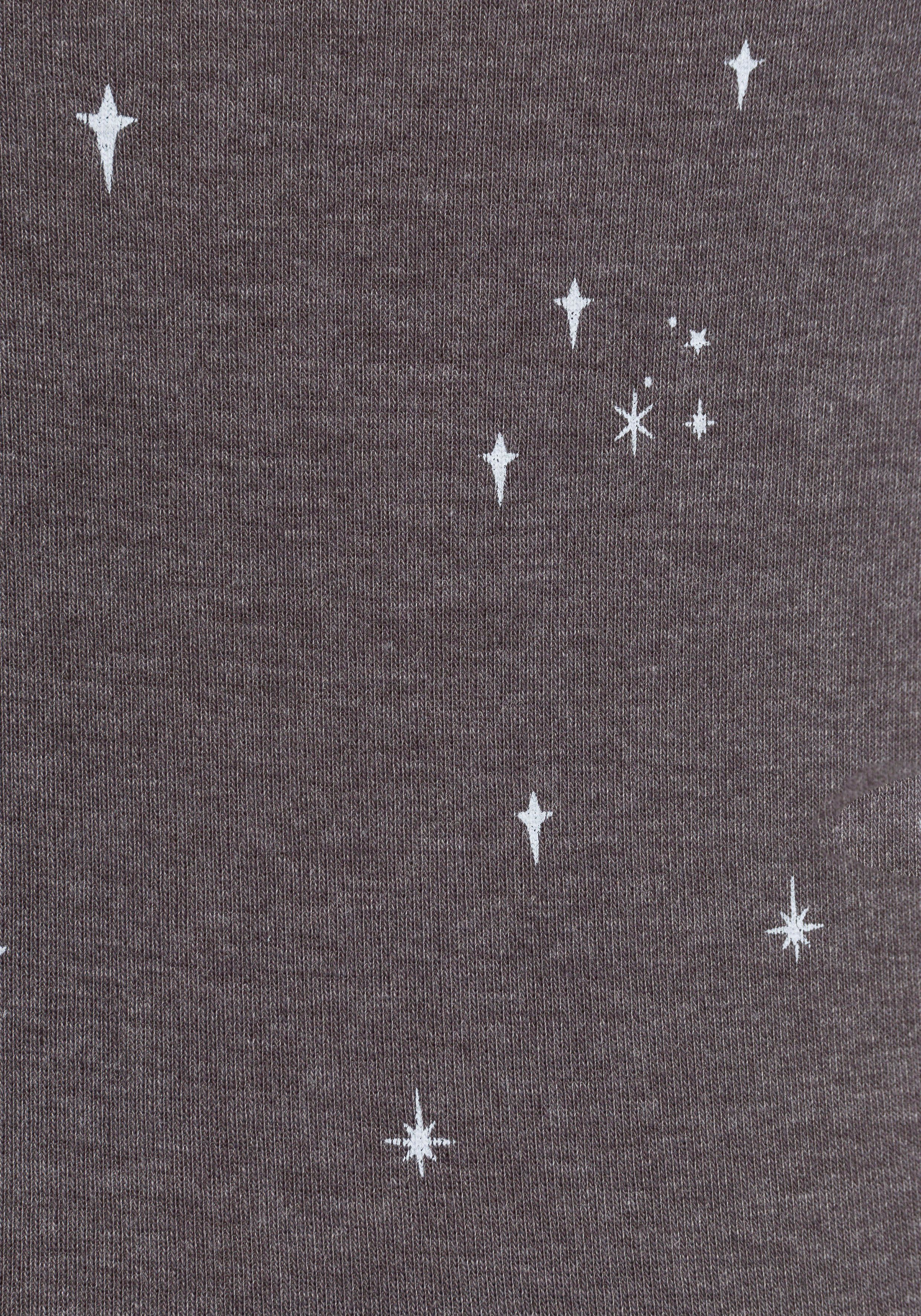 KangaROOS T-shirt Korte mouwen, zeer figuurvolgend, met contraststiksels