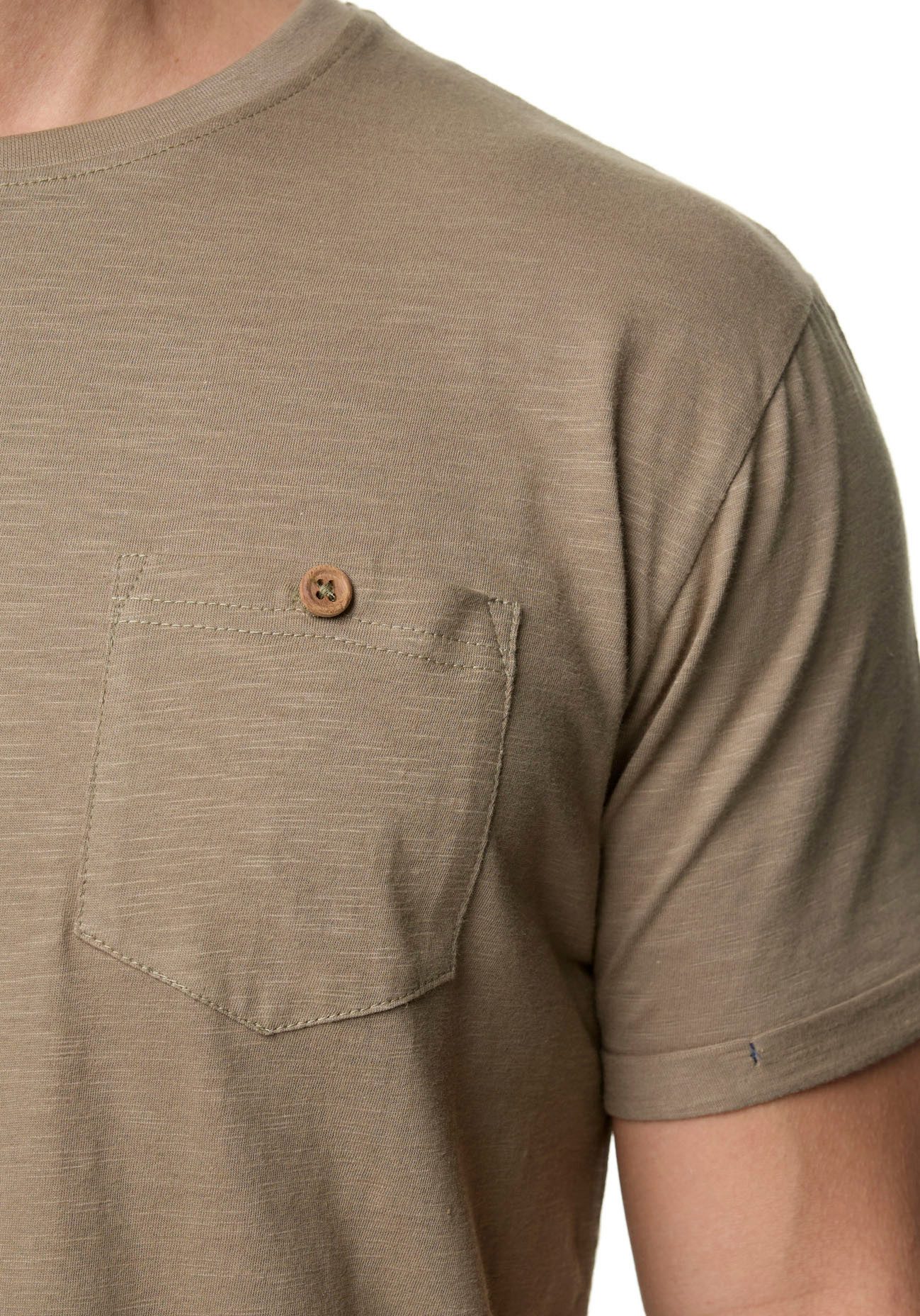 Indicode Shirt met ronde hals INGiuse