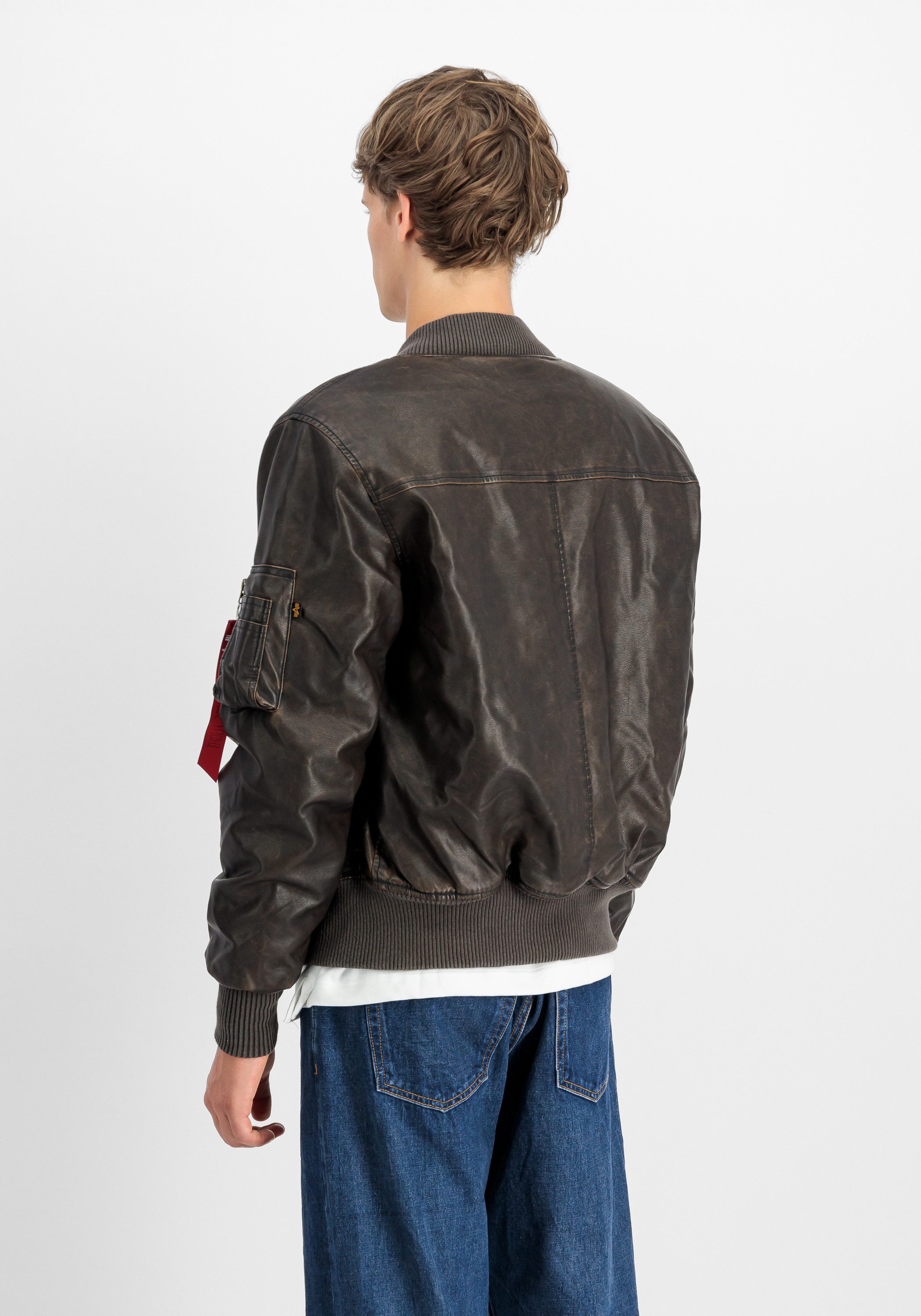 Alpha Industries Bomberjack Alpha Industries Men - Bomber Jackets MA-1 Faux Leather Vintage