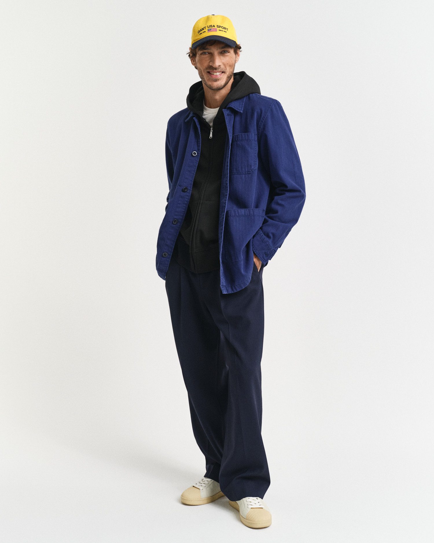 Gant Capuchonsweatvest GRAPHIC FULLZIP HOODIE