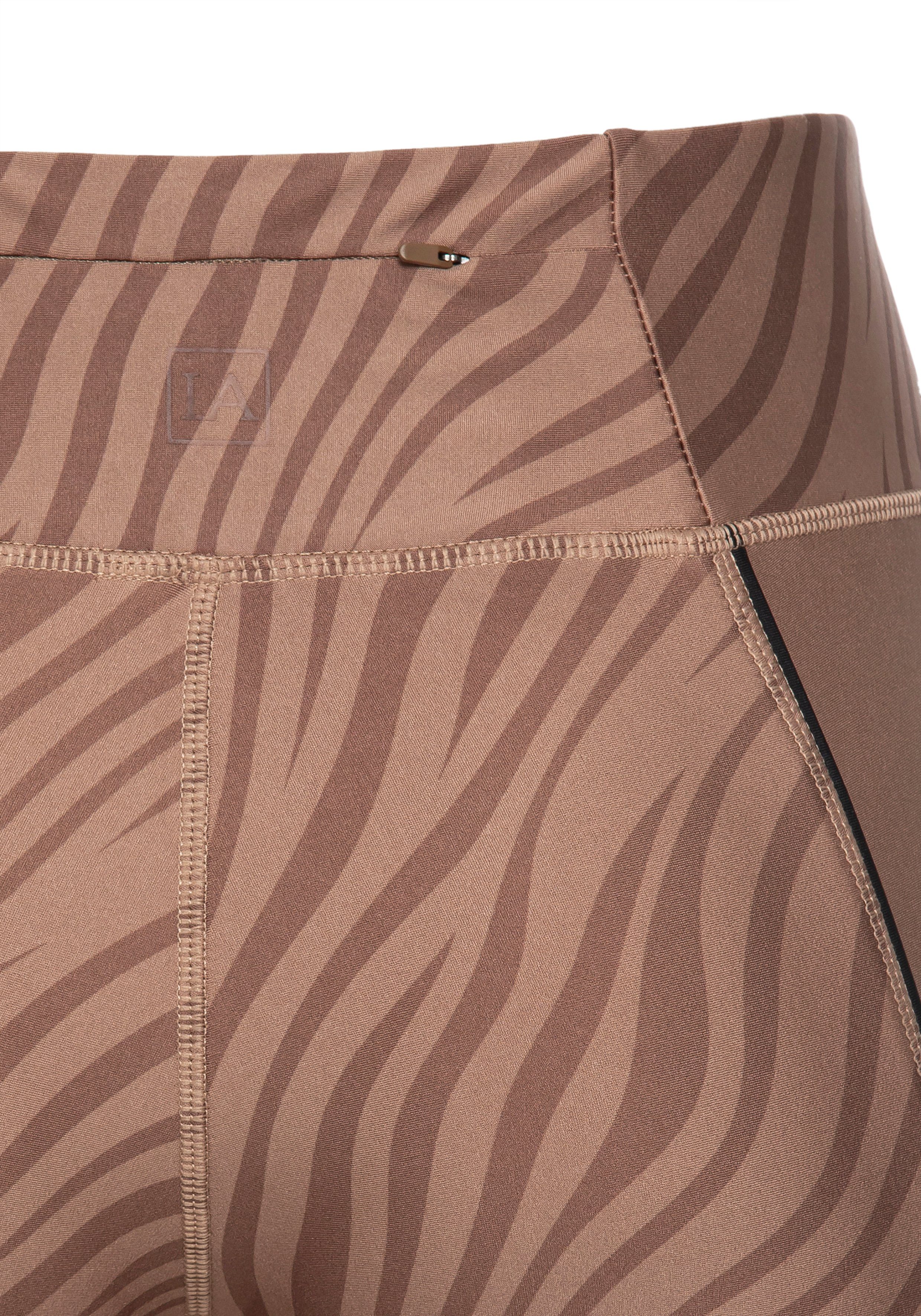 active by Lascana Legging -Sportleggings met zebramotief