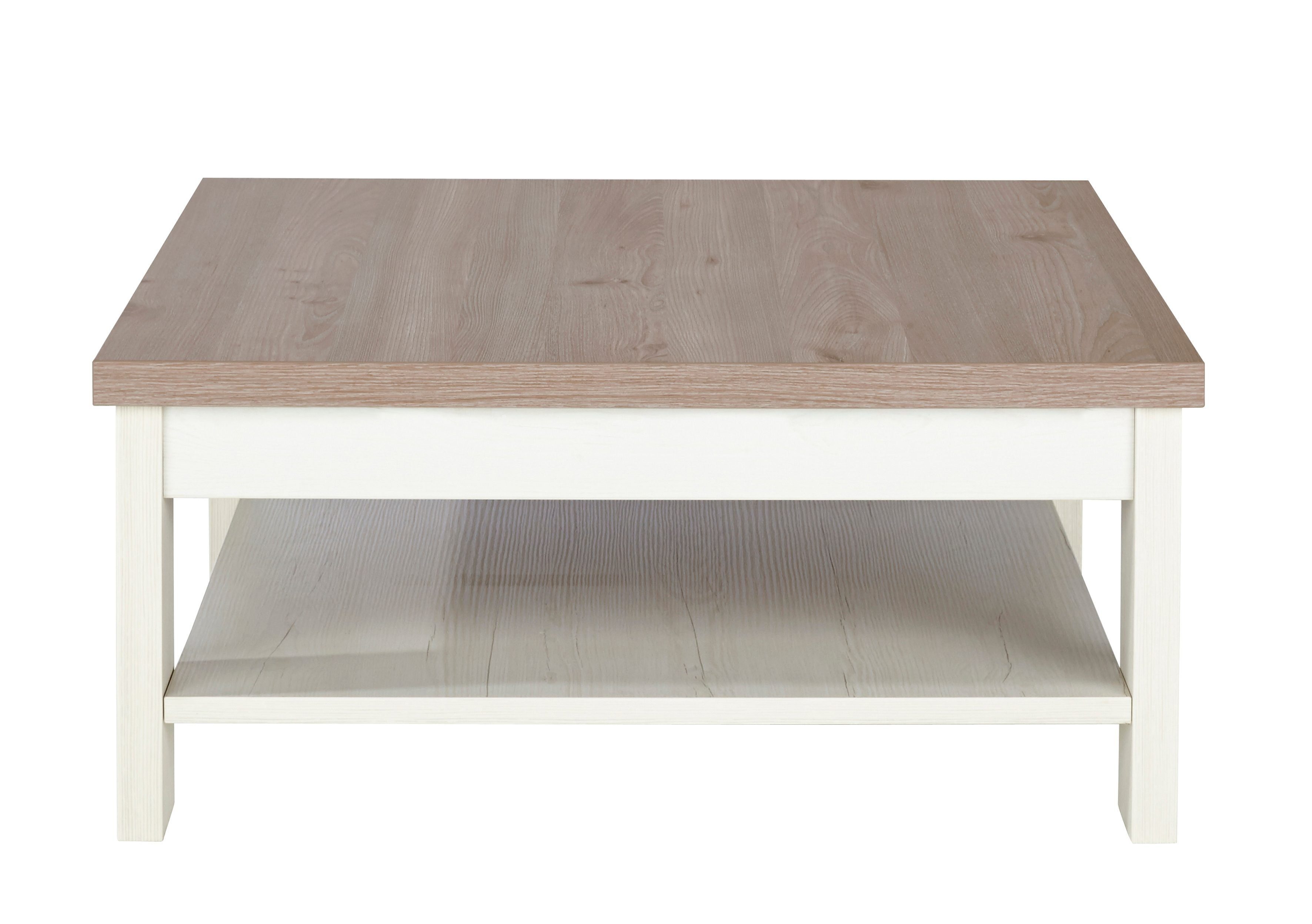 set one by Musterring Salontafel York Type 64 en 65, in 3 kleurvarianten, met plank, twee maten