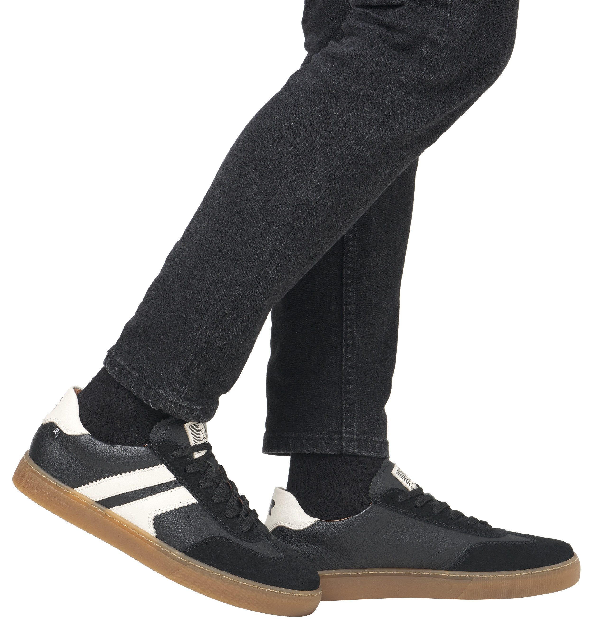 Rieker EVOLUTION Sneakers , vrijetijdsschoen, lage schoen, veterschoen met schachtversteviging