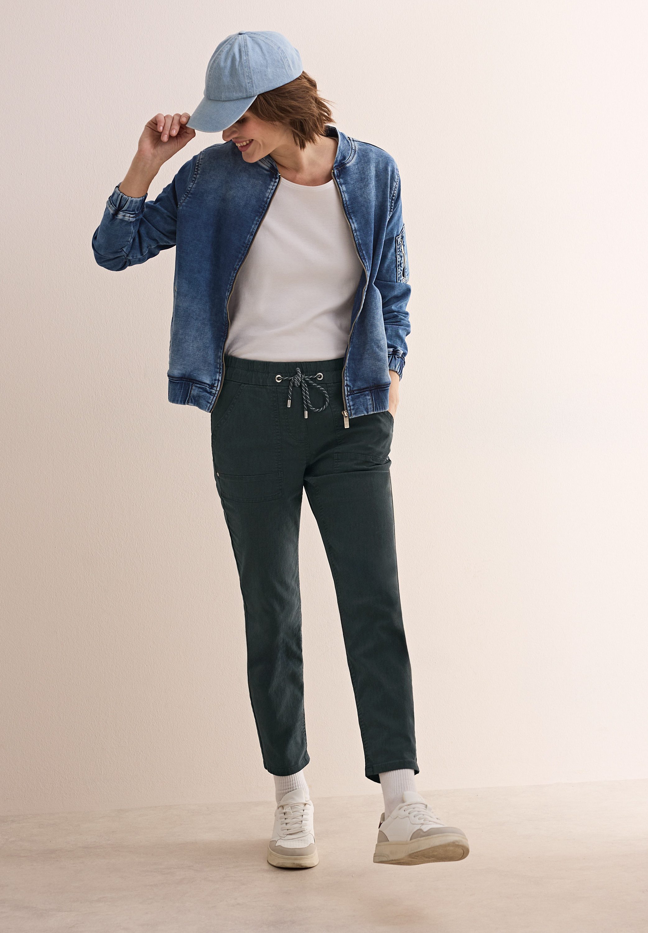 Cecil Stoffen broek Stijl Tracey