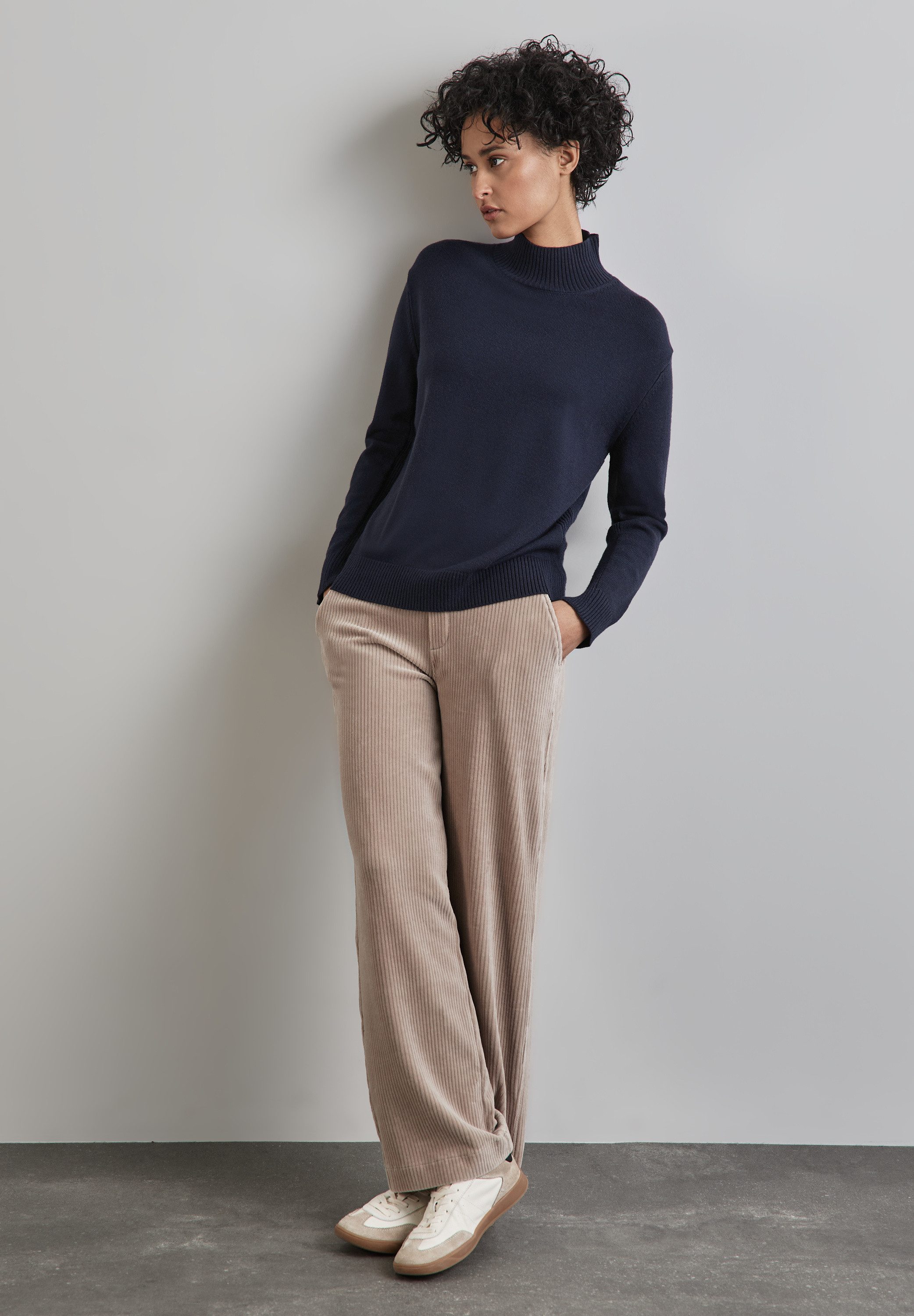 STREET ONE Gebreide trui met turtleneck