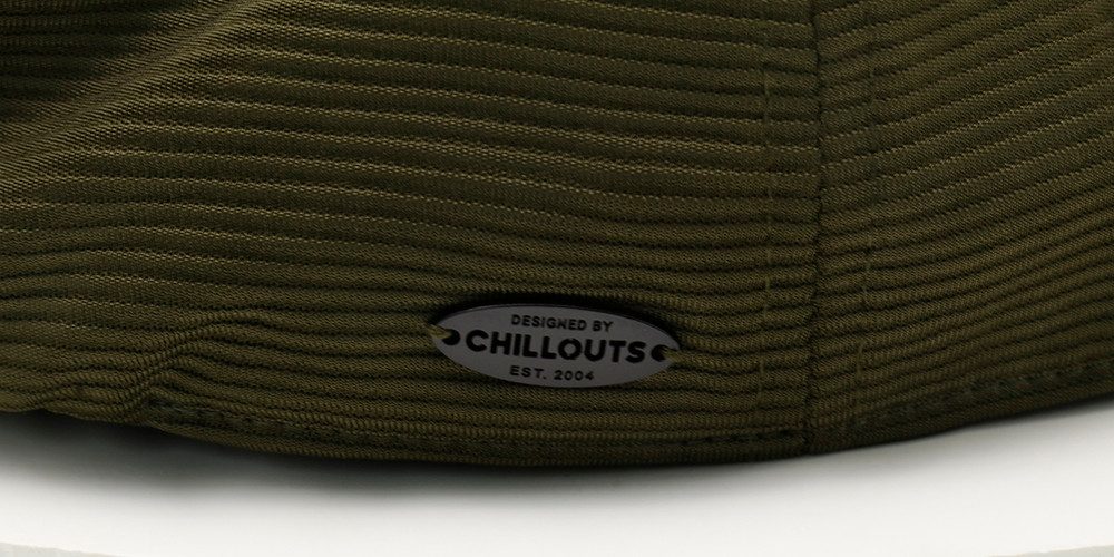 chillouts Flat cap Sivas Hat met kenmerkend streepdesign