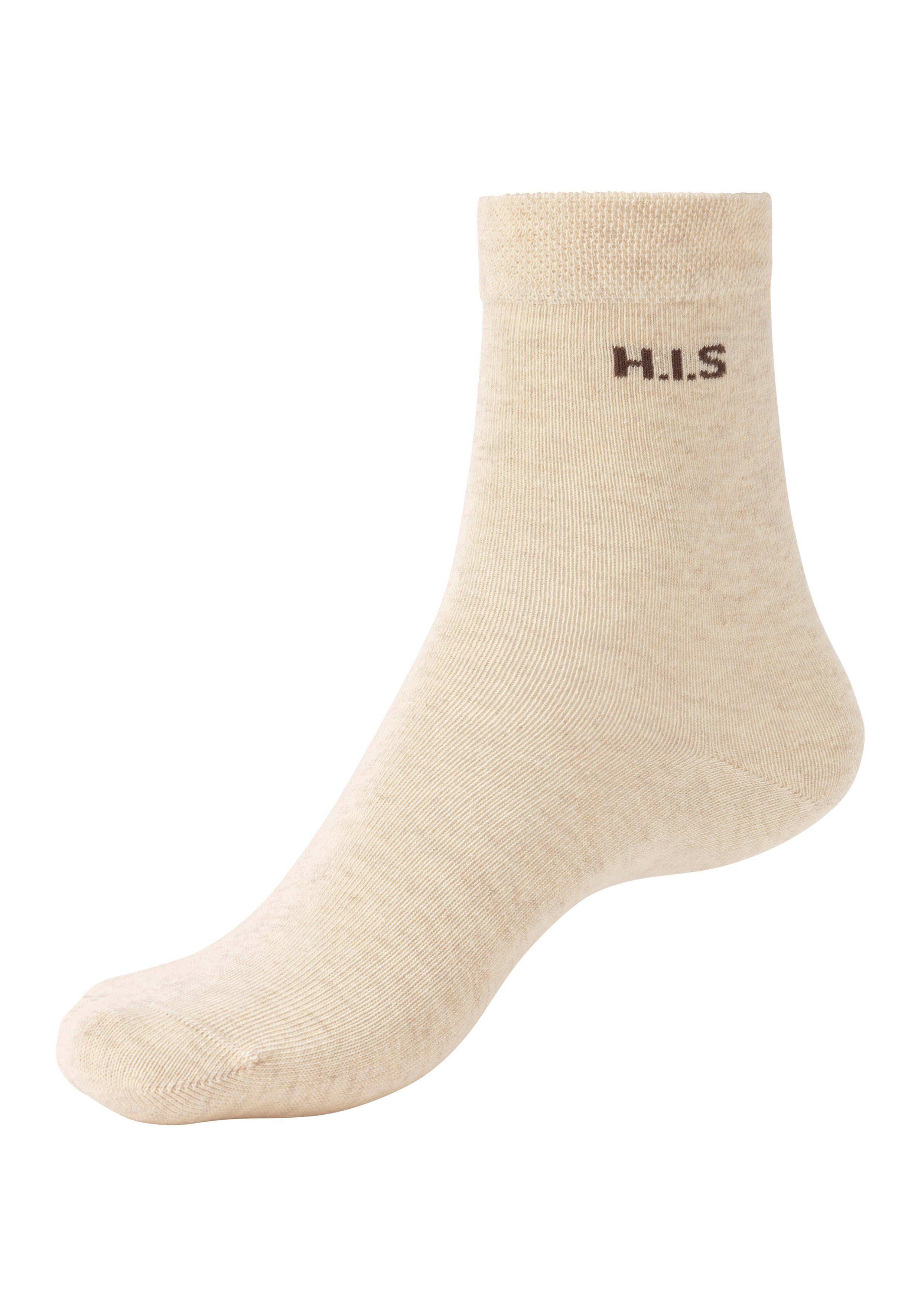 H.I.S Sokken zonder snijdende boord (set, 4 paar)