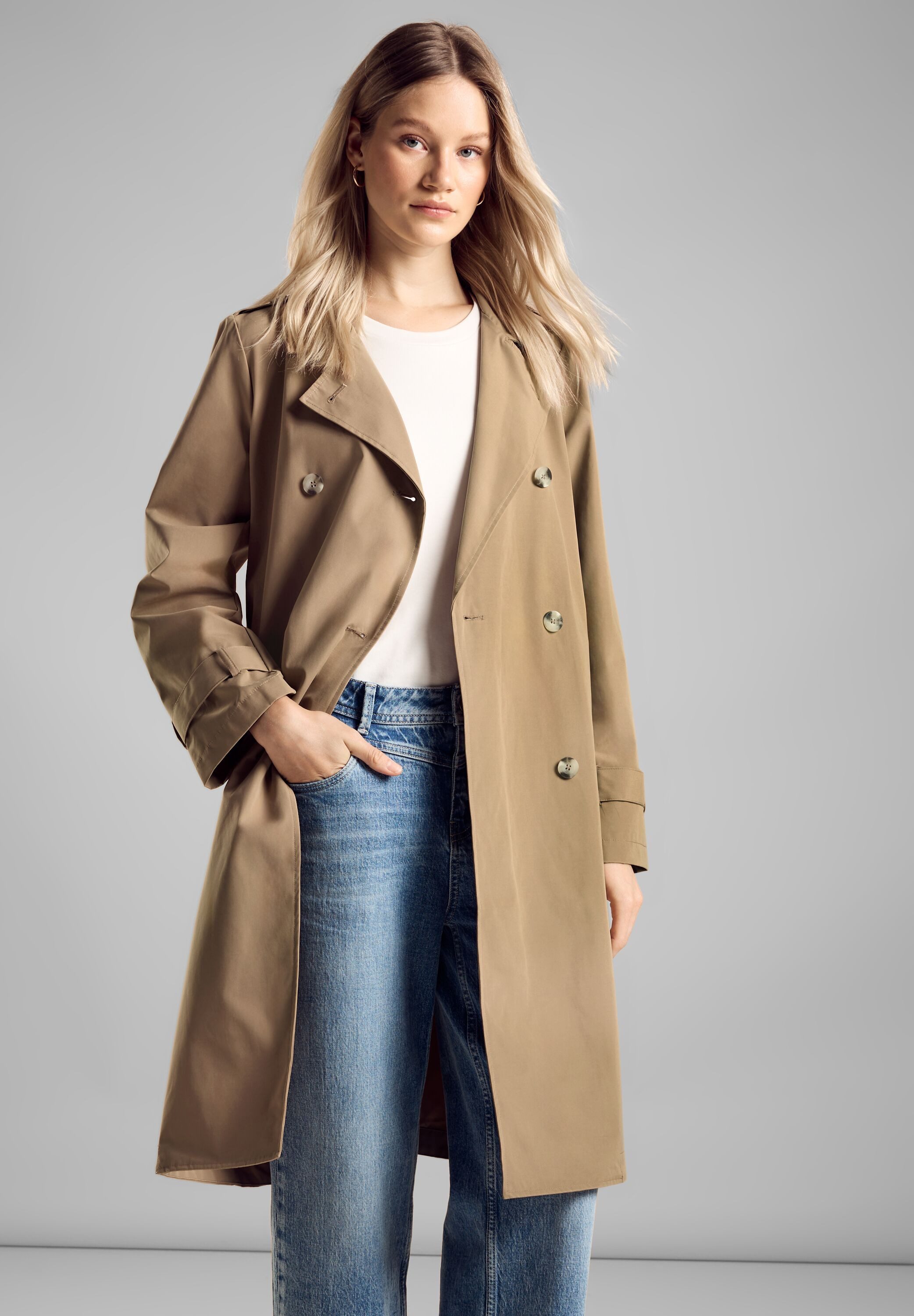 STREET ONE Outdoorjack met riem om te tailleren