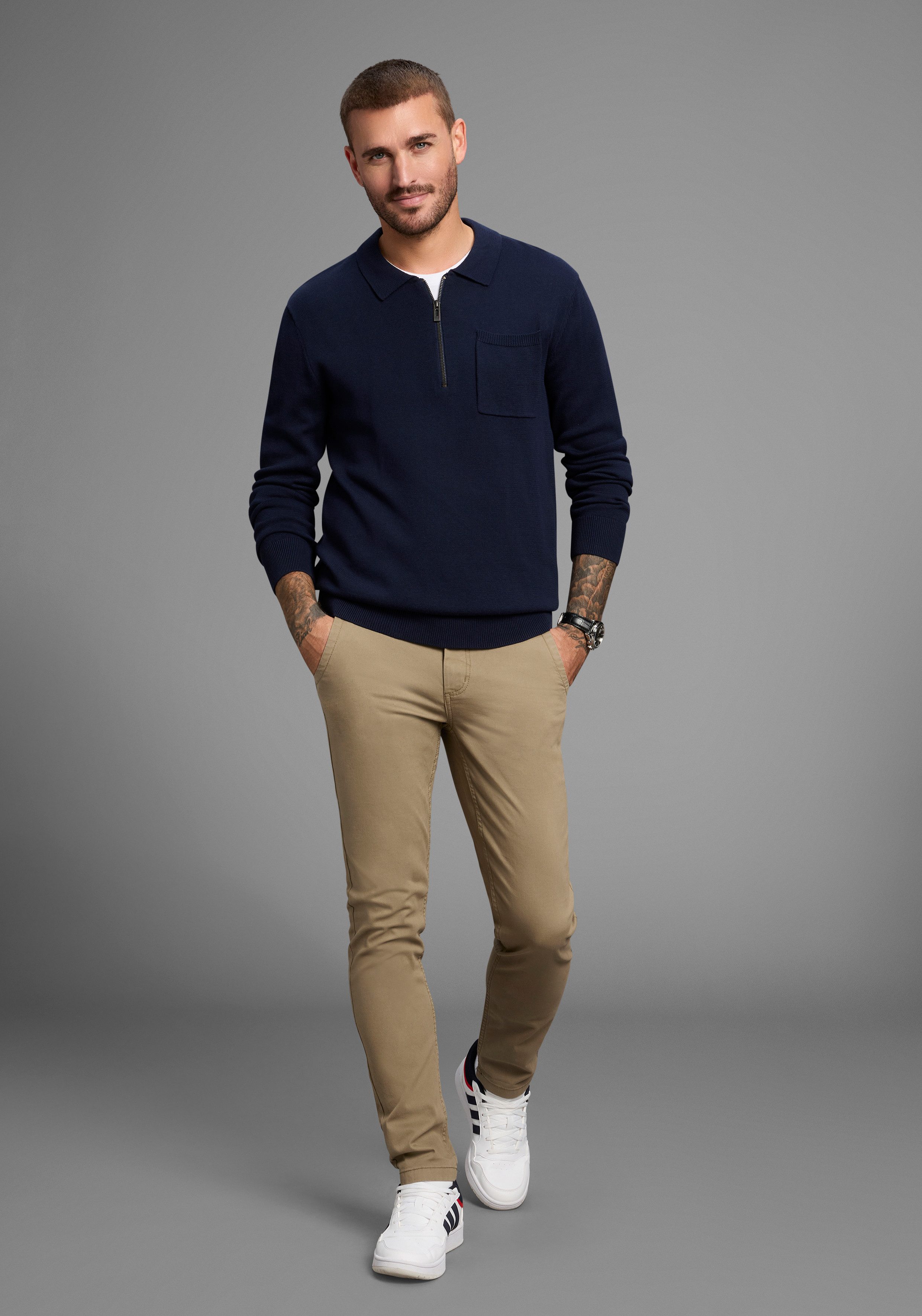 Bruno Banani Trui met polokraag