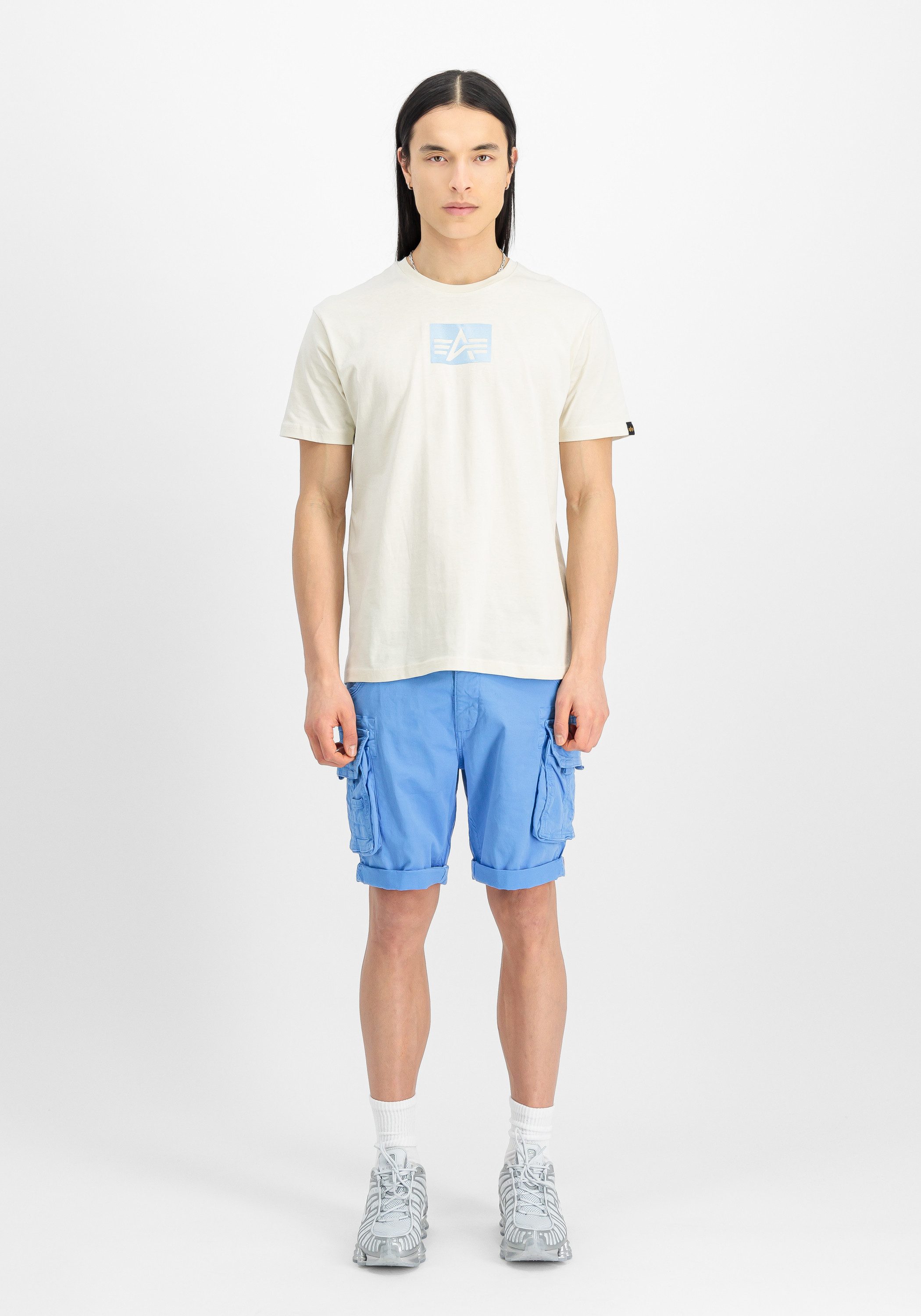 Alpha Industries T-shirt Alpha Industries Men - T-Shirts Satin Logo T-Shirt