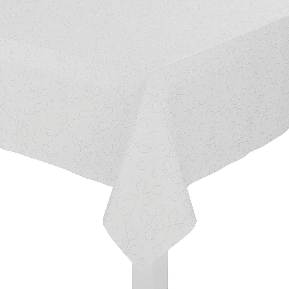 Wirth Tafellaken Westport Made in Germany, Jacquard decoratiestof, bladontwerp, onderhoudsvriendelijk (1 stuk)